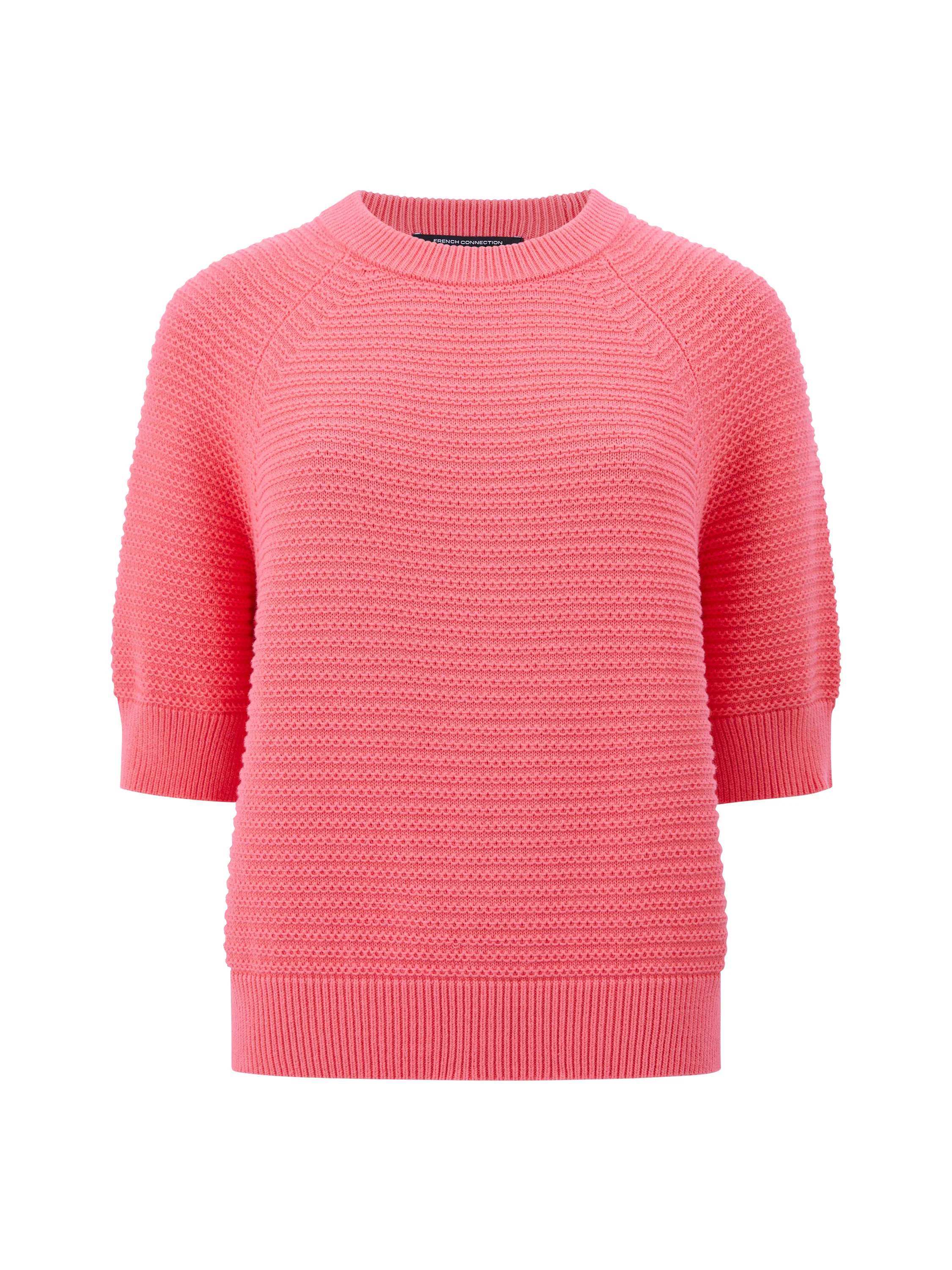 Lily Crew Neck Short Sleeve Jumper - Image 7