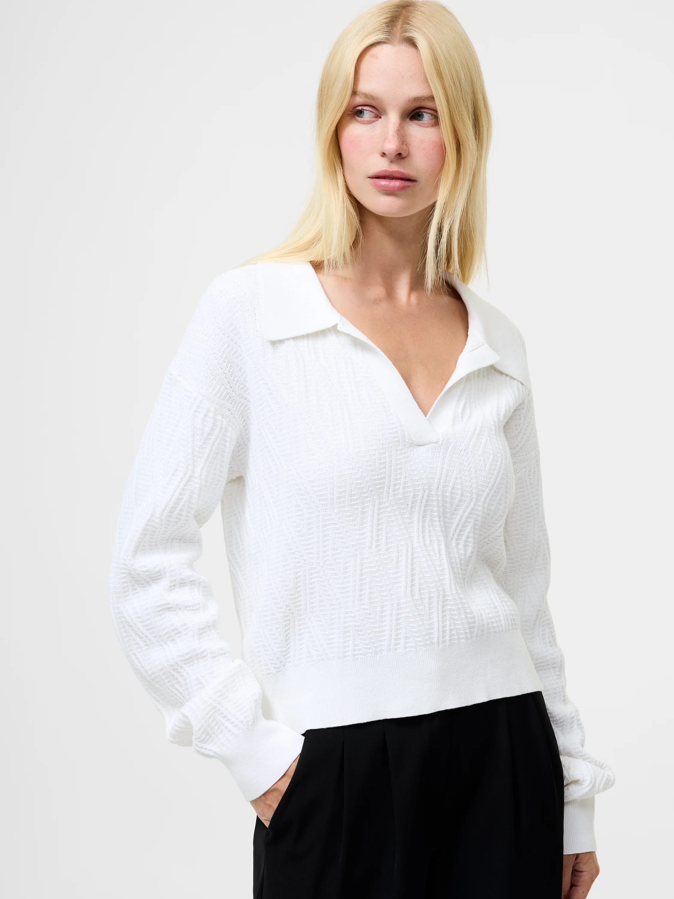 Lily Mozart Collared Jumper - Image 3