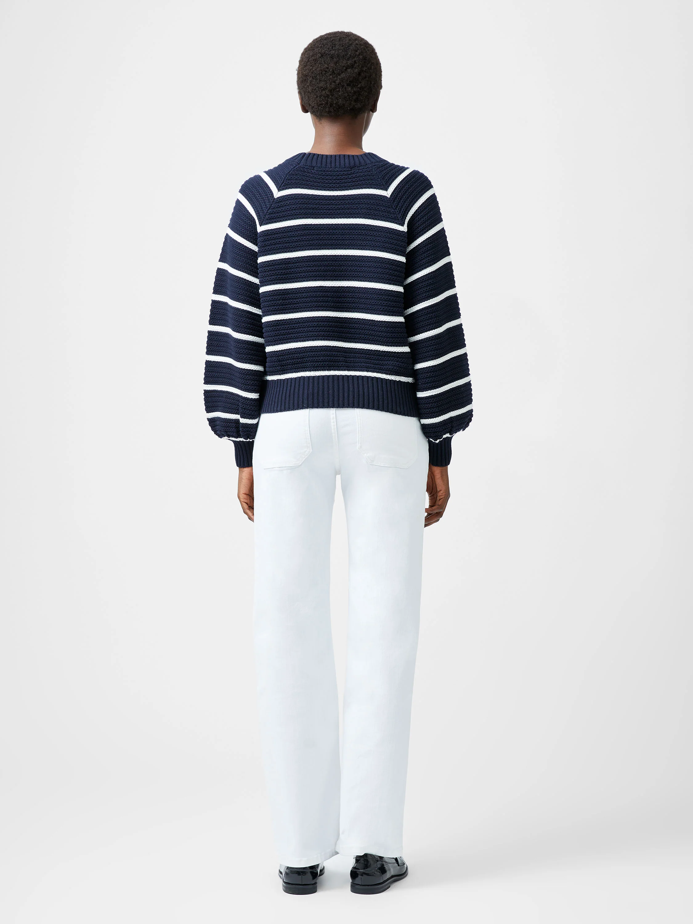 Lily Mozart Striped Crew Neck Jumper - Image 4
