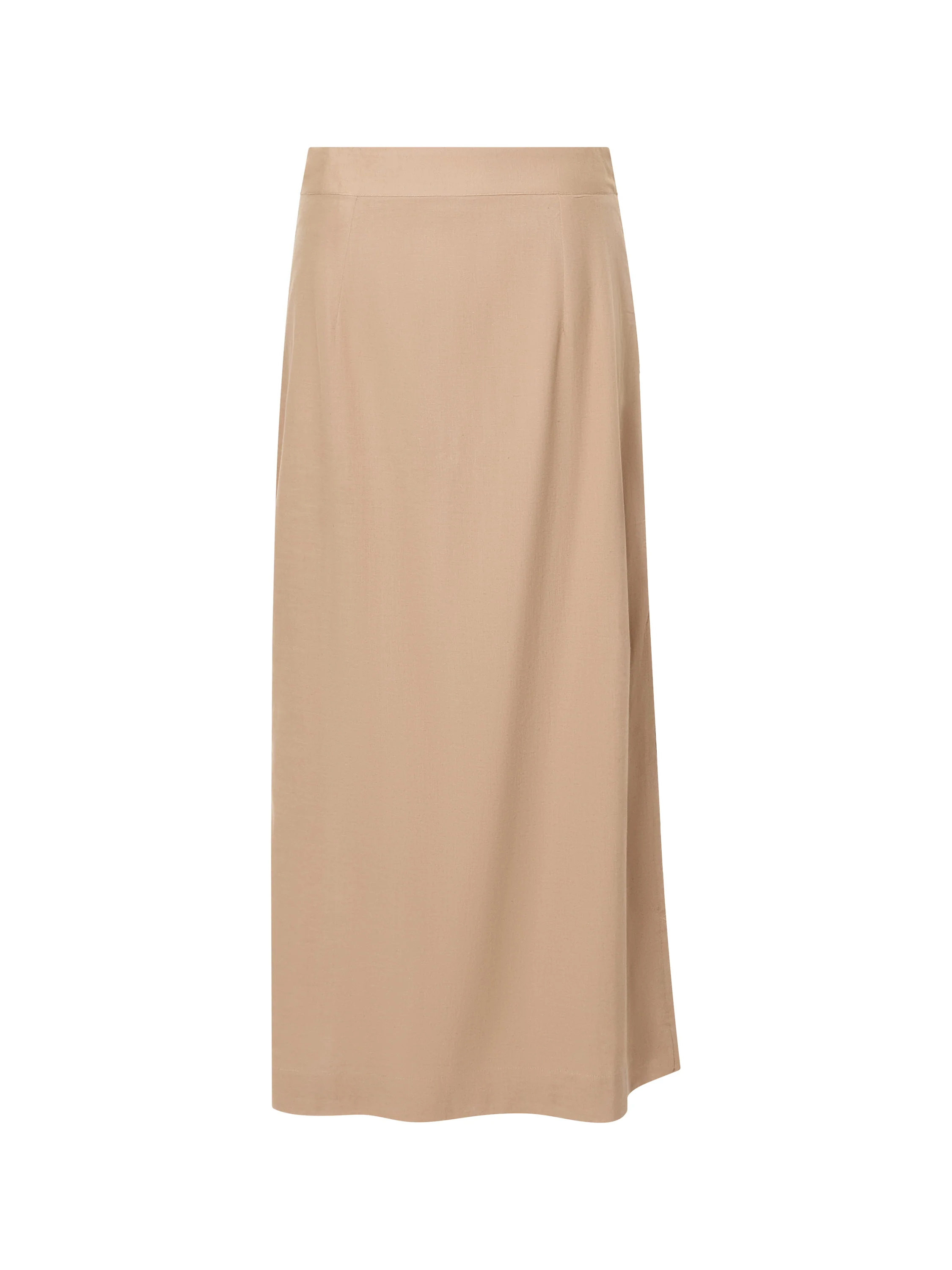 Linen Column Midi Skirt - Image 5