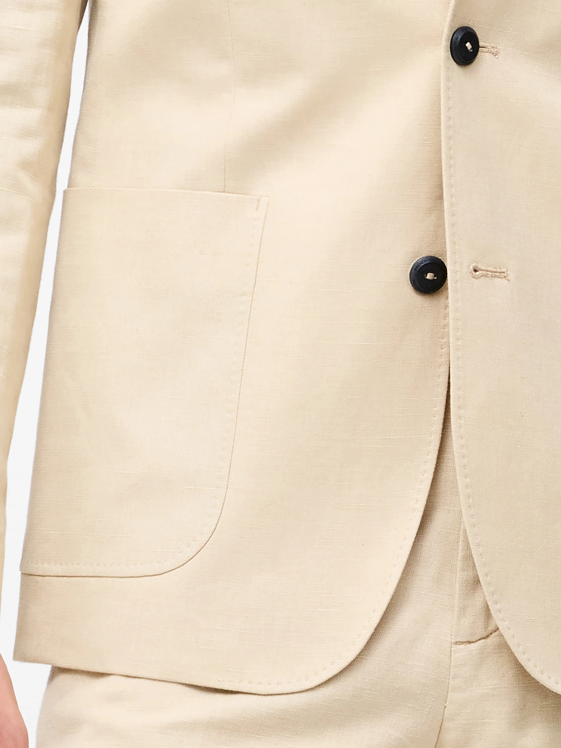Linen Suit Jacket - Image 5