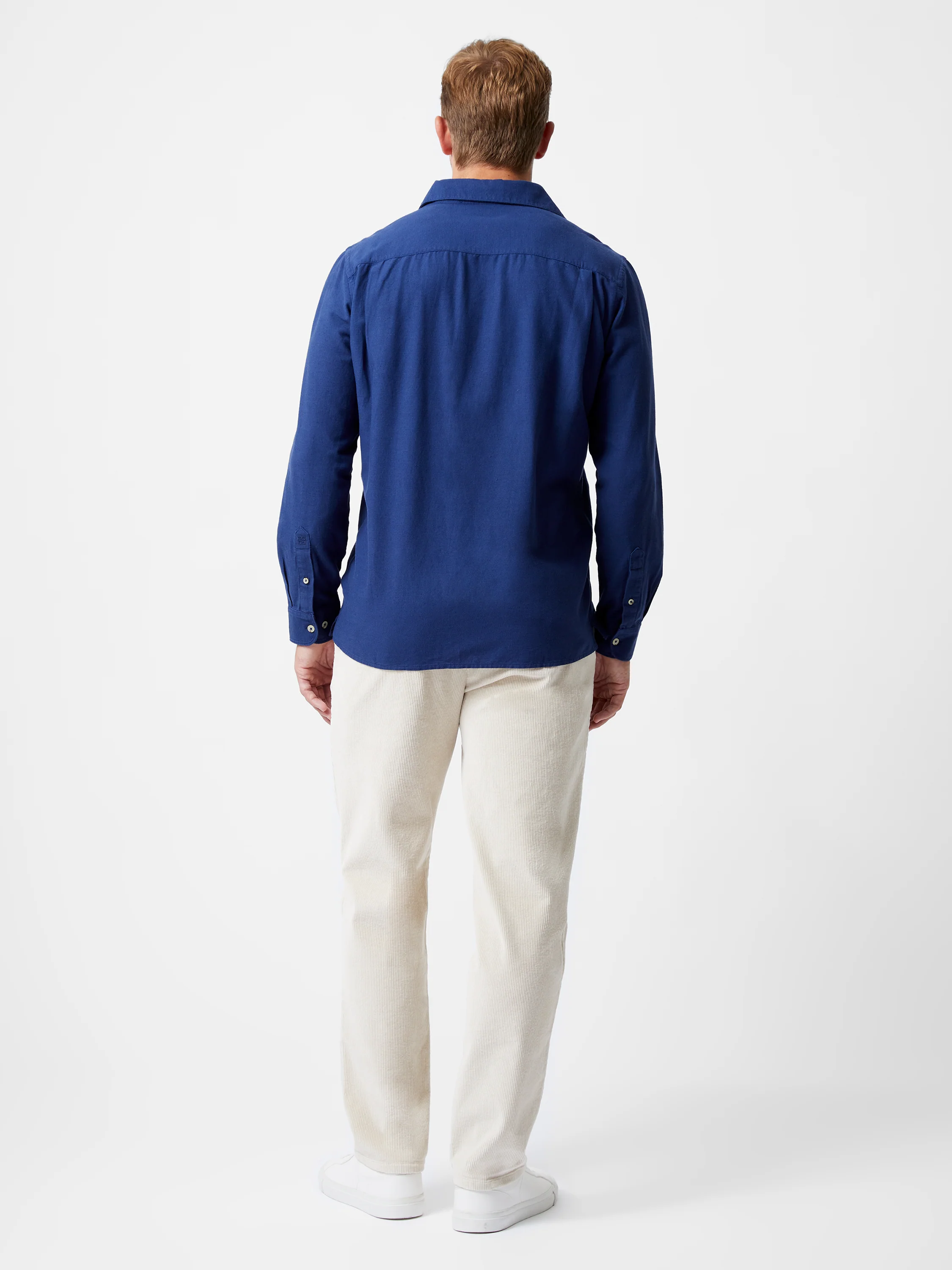 Long Sleeve Linen Blend Shirt - Image 4