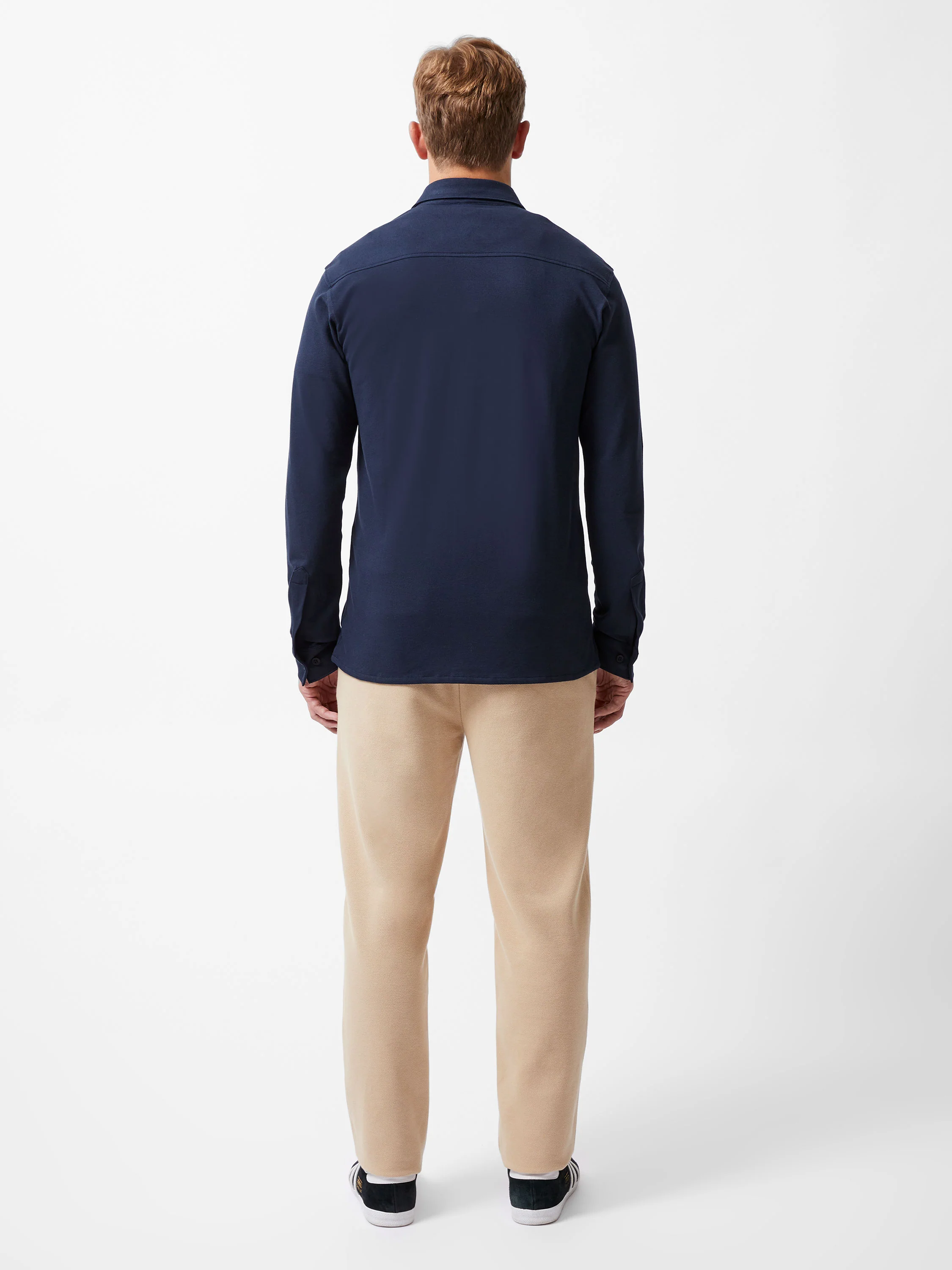 Long Sleeve Pique Jersey Shirt - Image 4