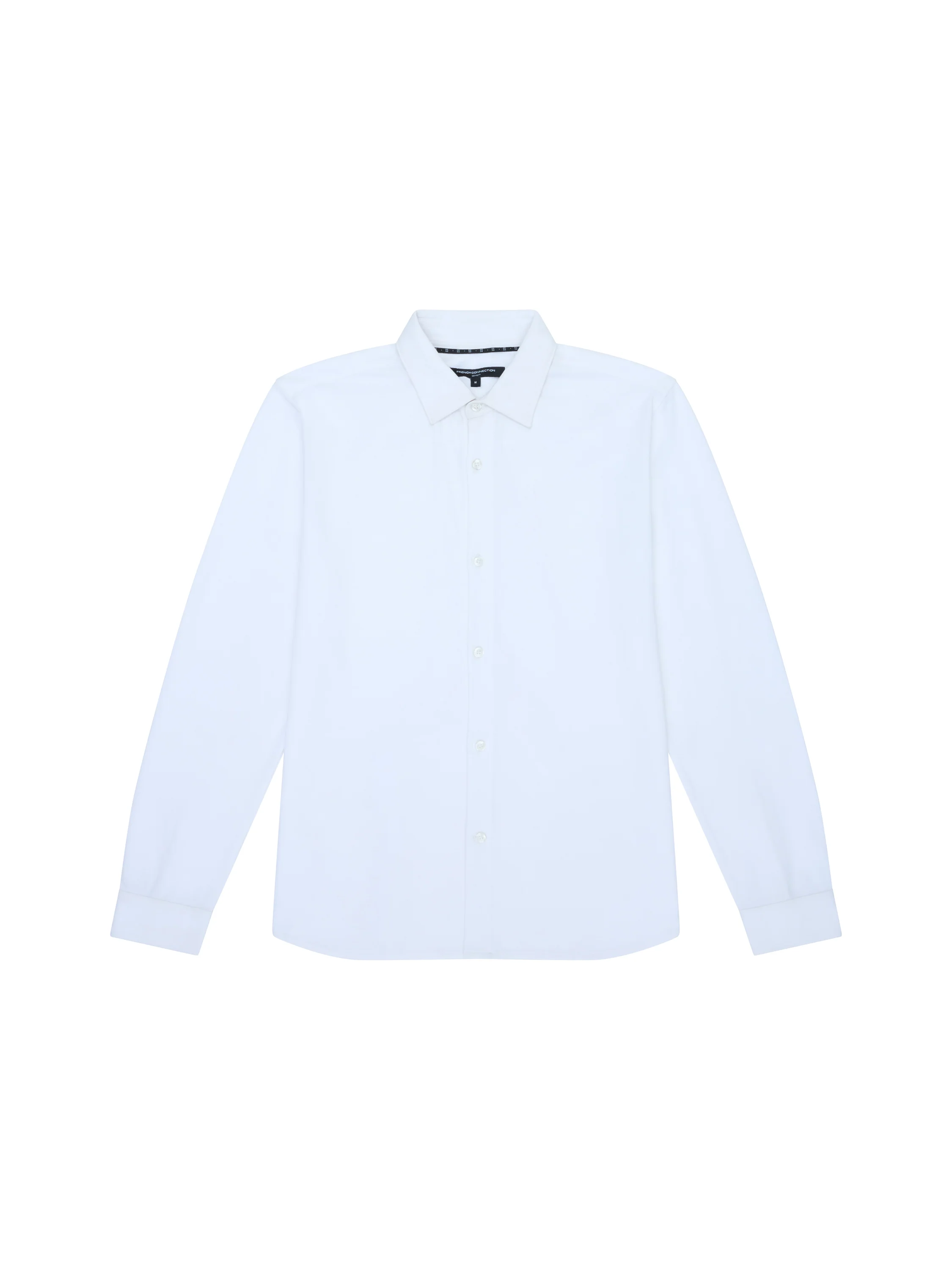 Long Sleeve Pique Jersey Shirt - Image 5