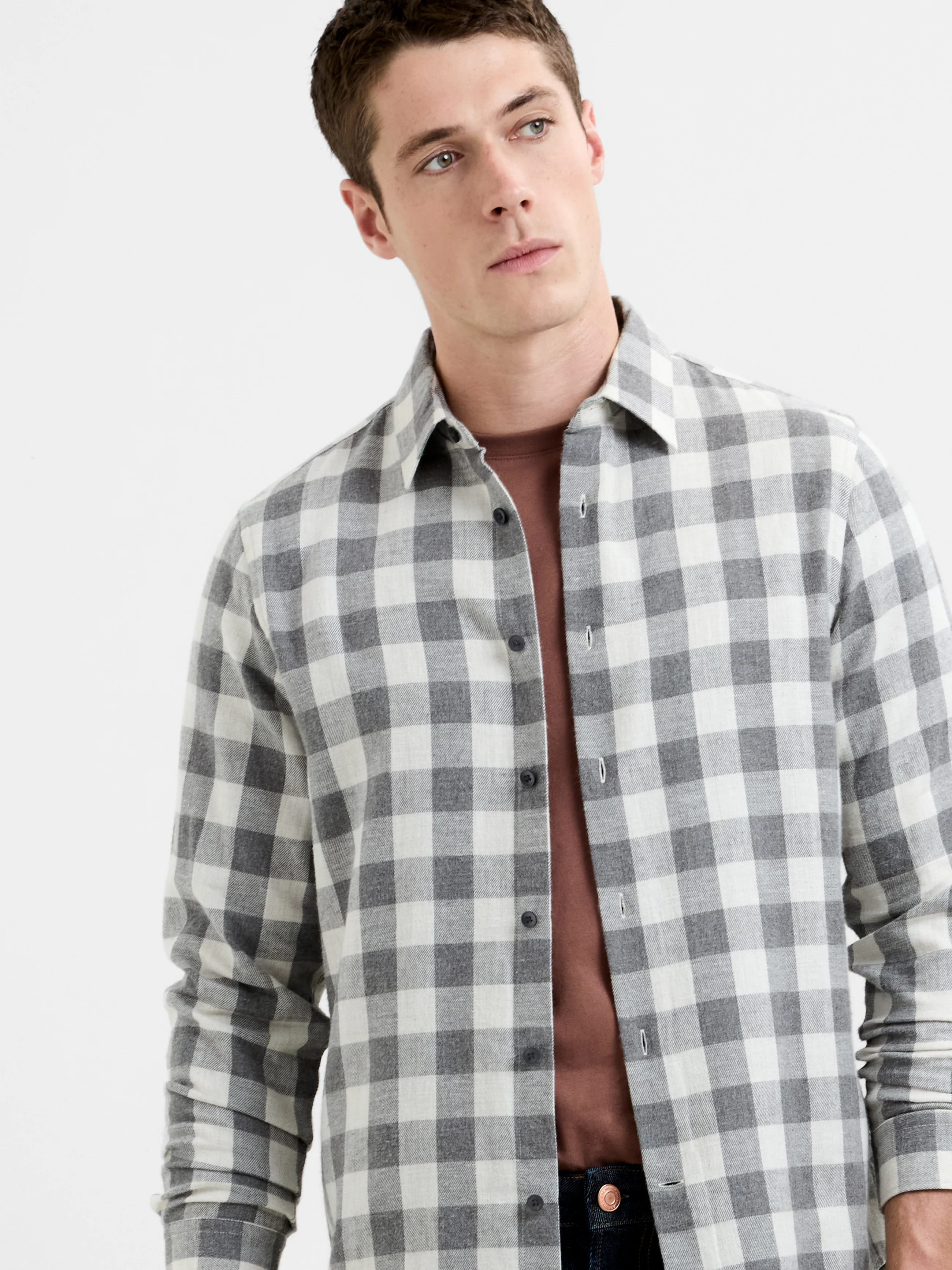 Long Sleeve Regular Fit Check Shirt