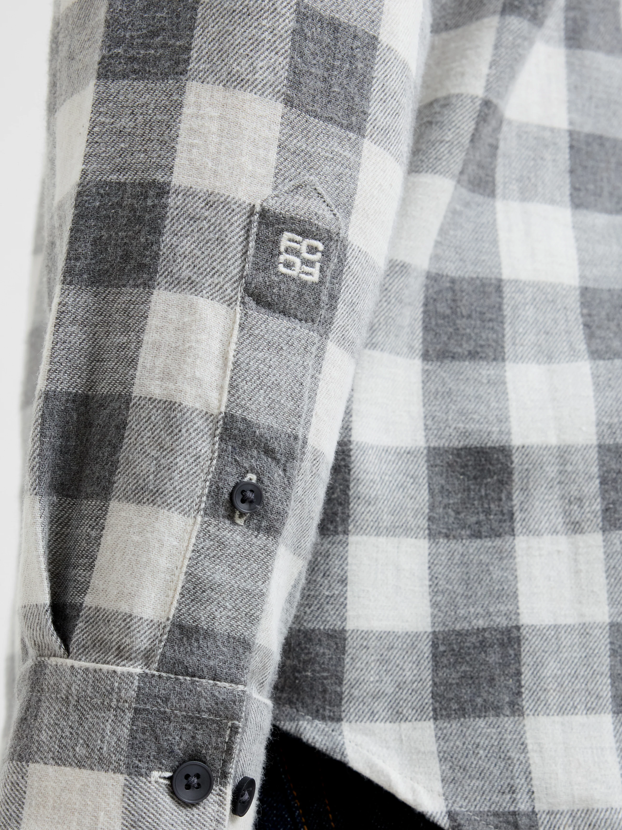 Long Sleeve Regular Fit Check Shirt - Image 2