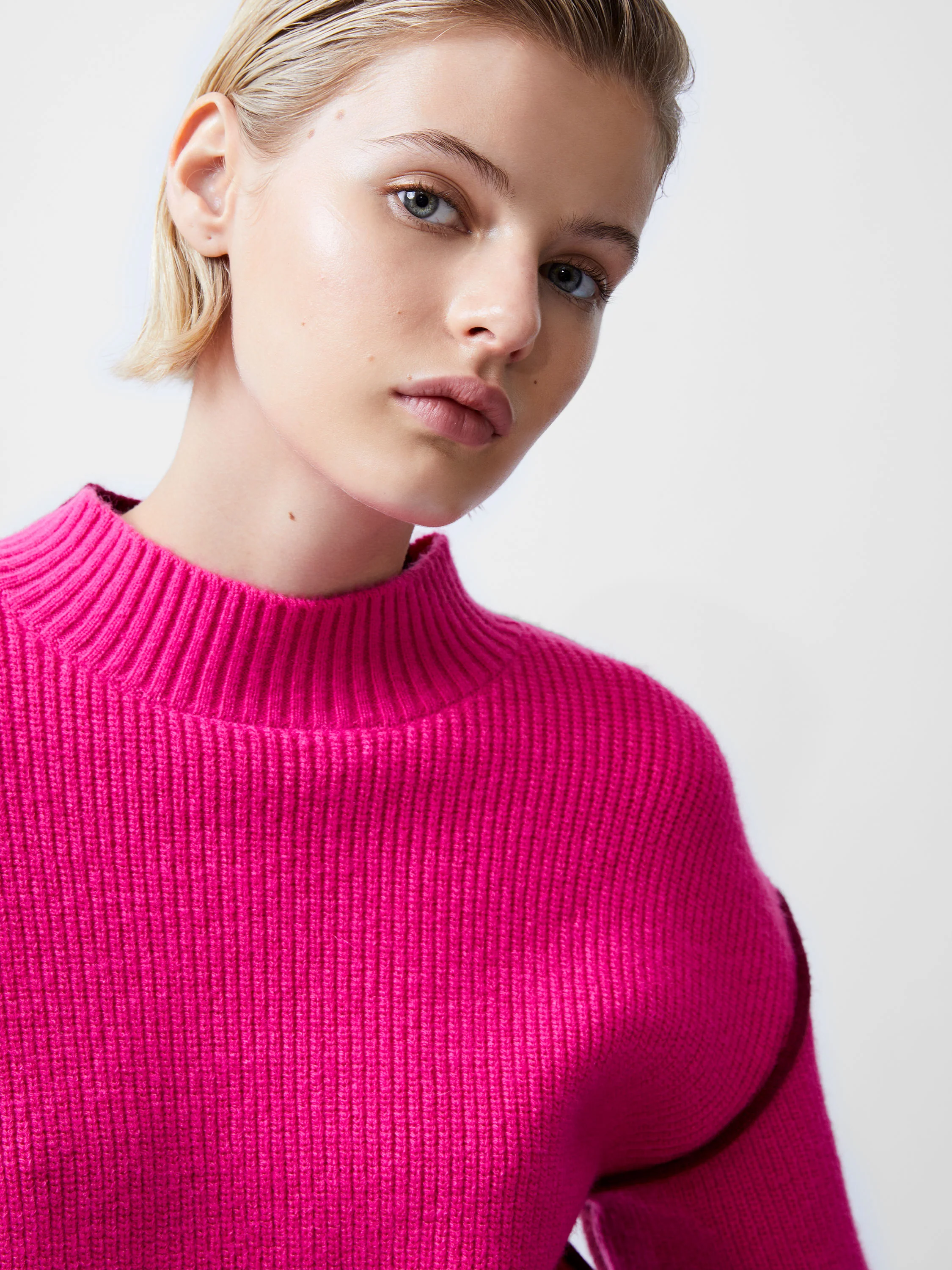 Lorena Long Sleeve High Neck Jumper - Image 4