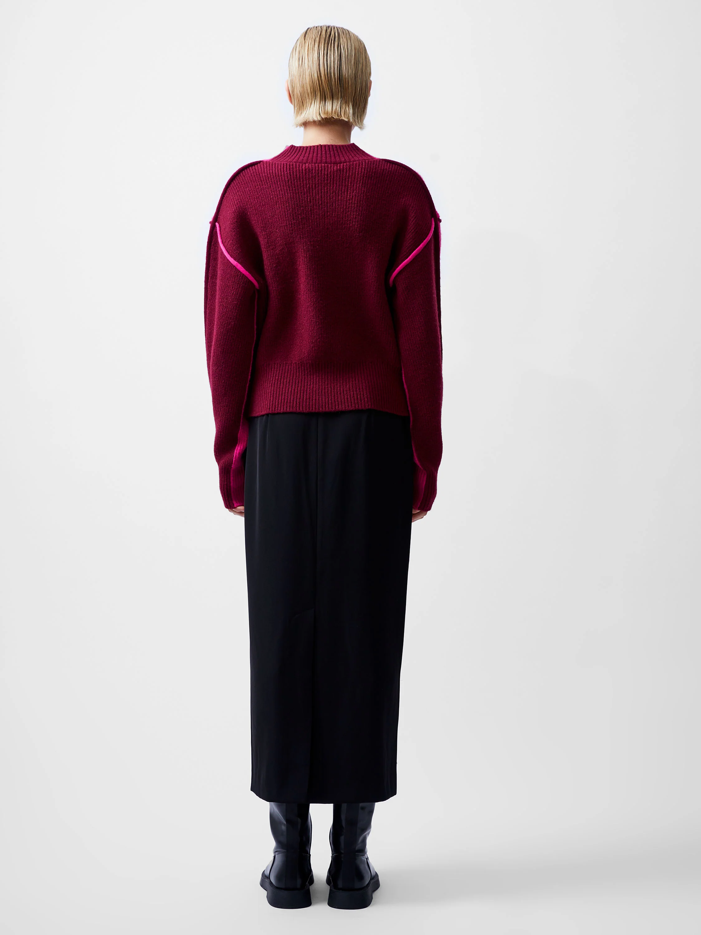 Lorena Long Sleeve High Neck Jumper - Image 5
