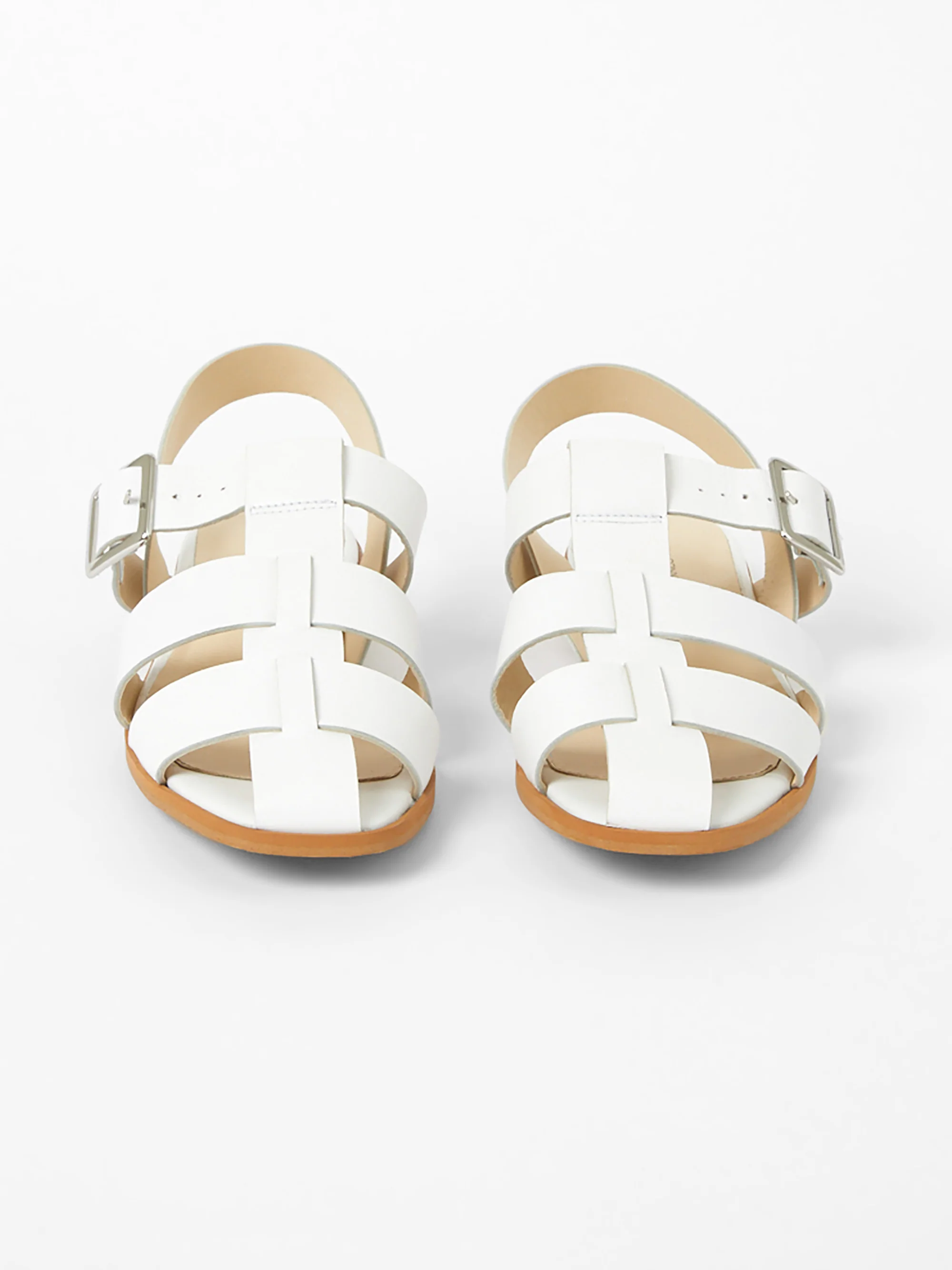 S+W x Luisa Fisherman Caged Sandals - Image 3