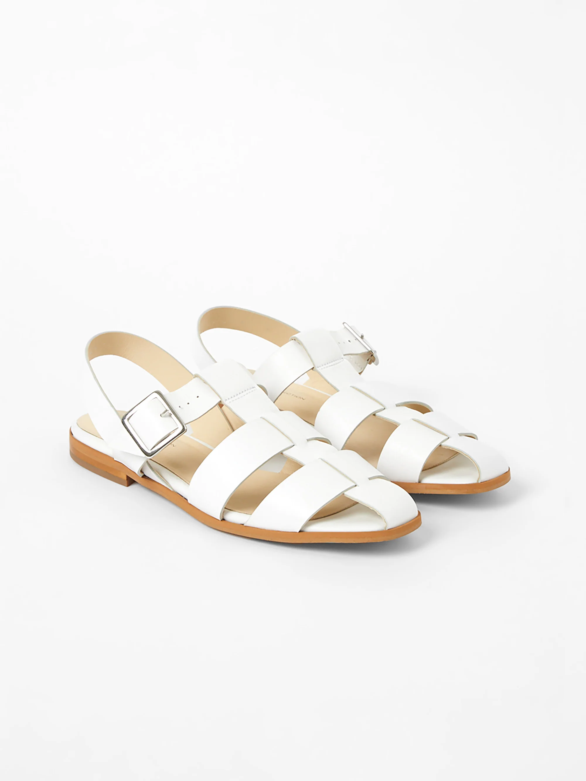 S+W x Luisa Fisherman Caged Sandals - Image 4