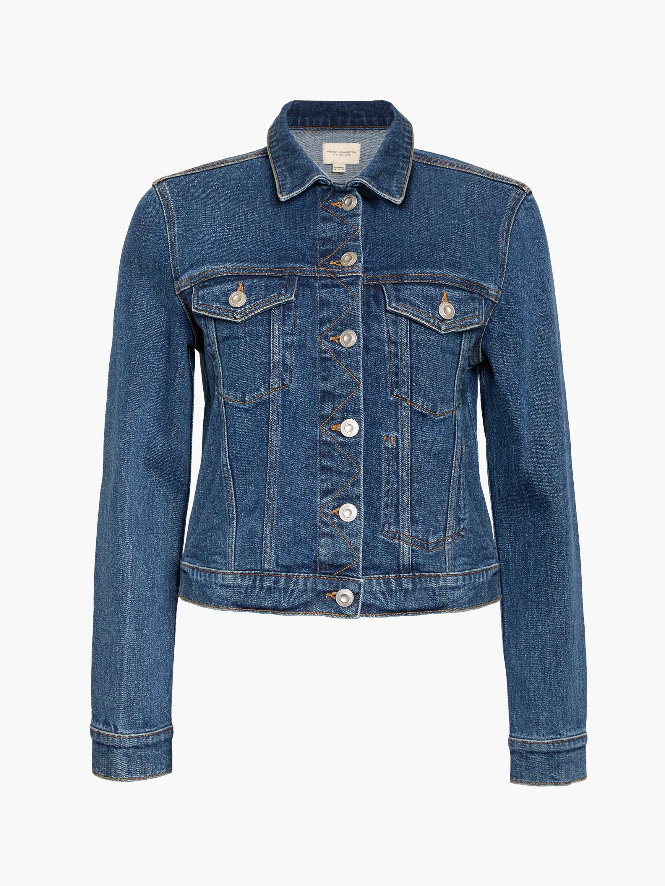 Macee Micro Western Denim Jacket - Image 5