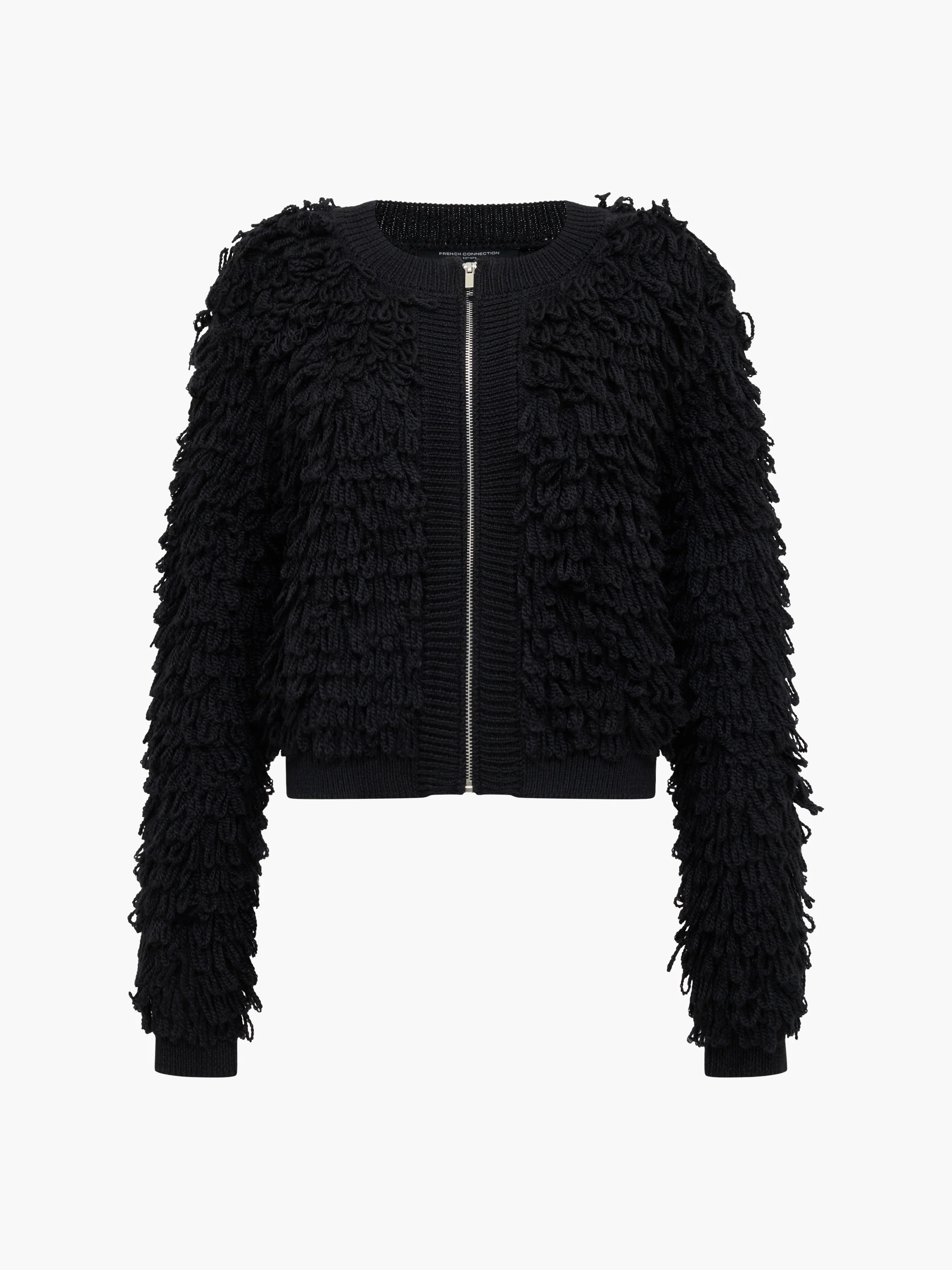 Mali Looped Fringe Knit Jacket - Image 6