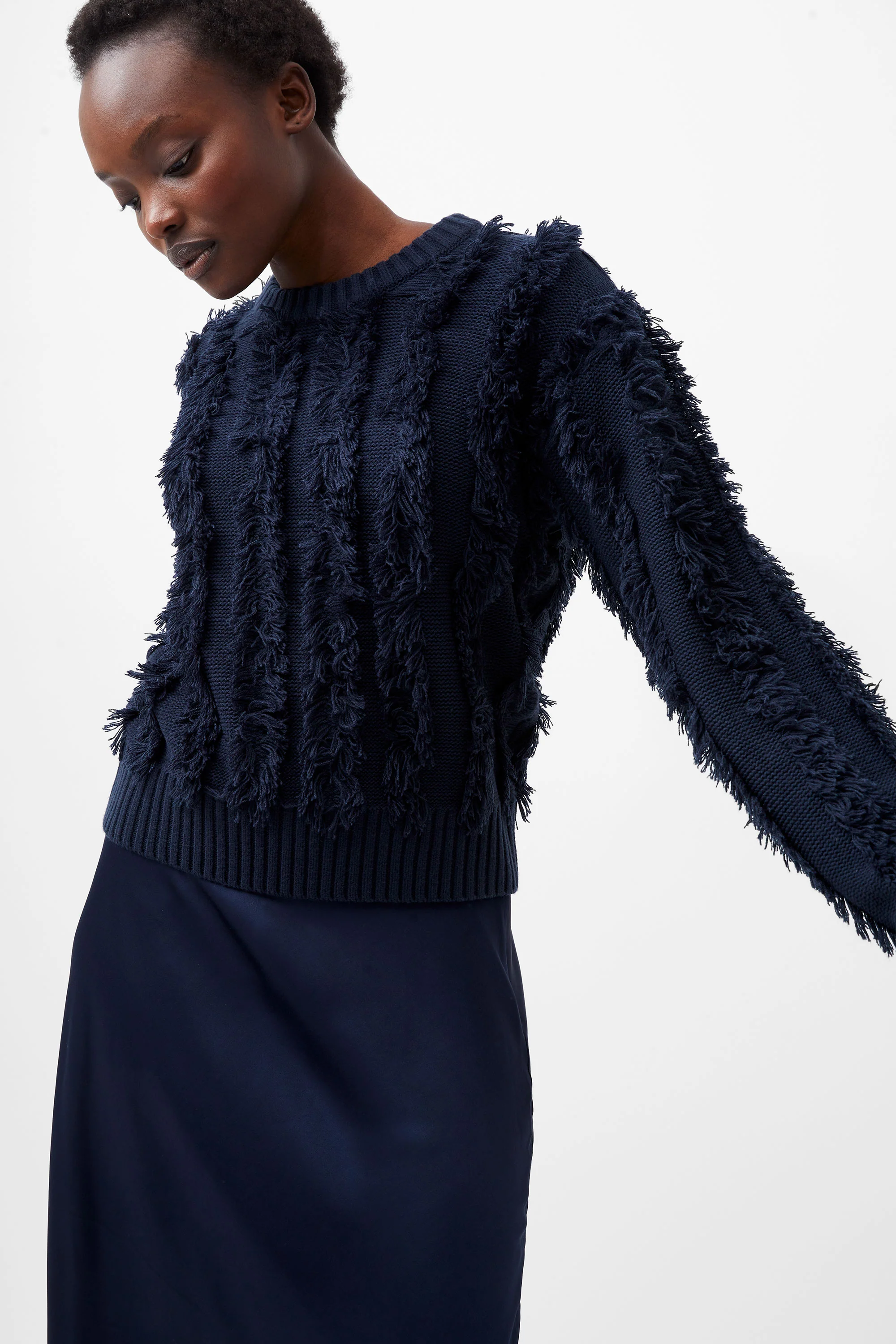 Malika Fringed Jumper - Image 2