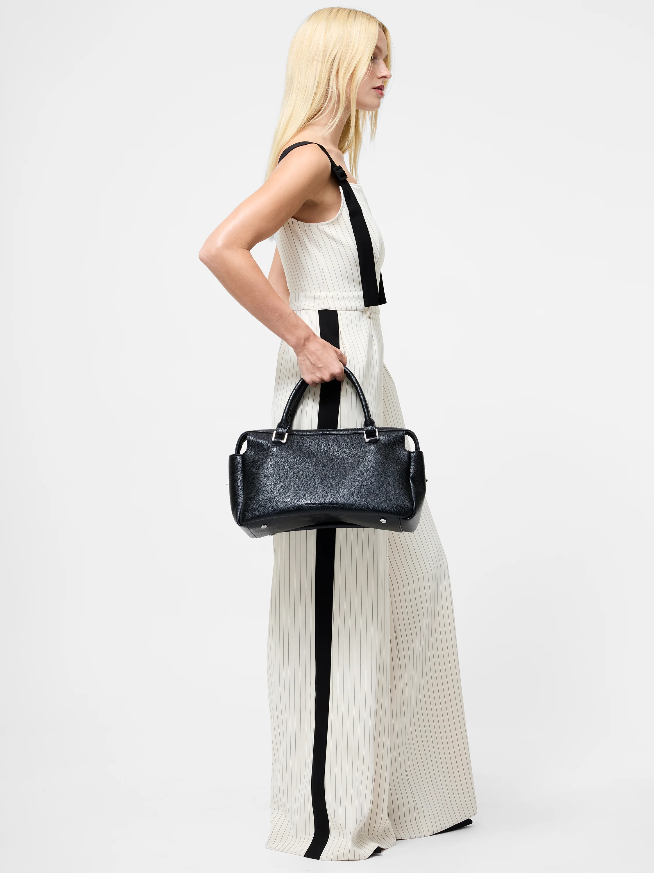 Mara Vinnie Pinstripe Suiting Jumpsuit - Image 3