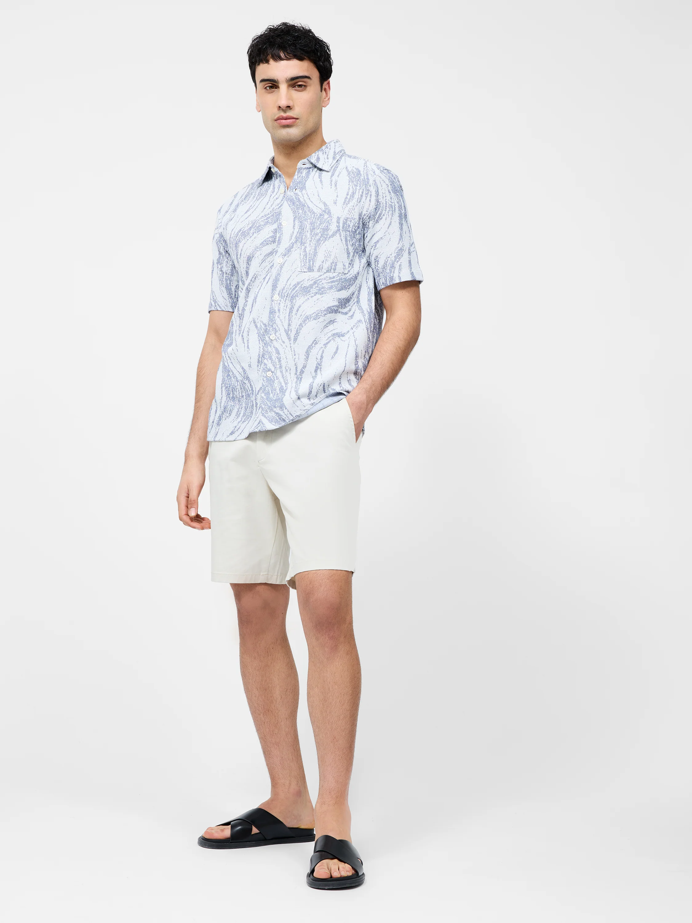 Marbled Short Sleeve Shirt - Image 2