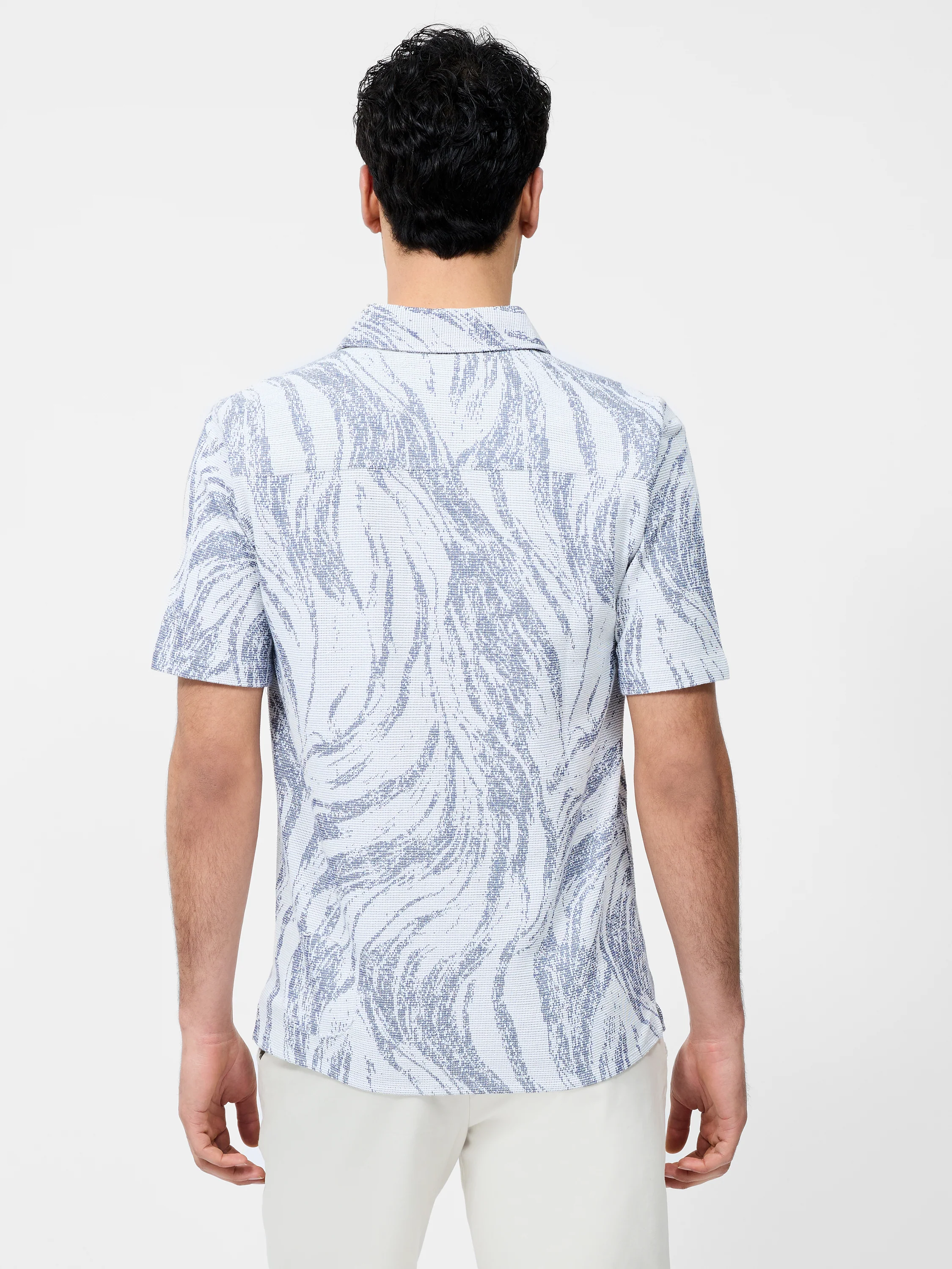 Marbled Short Sleeve Shirt - Image 4