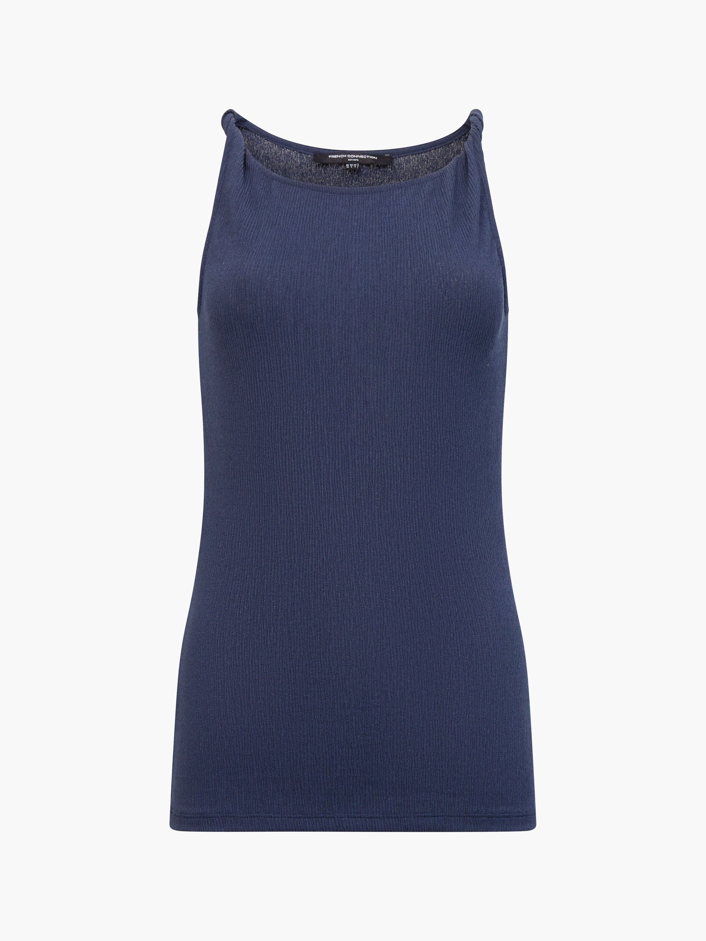 Meera Jersey Boat Neck Twist Straps Top - Image 6