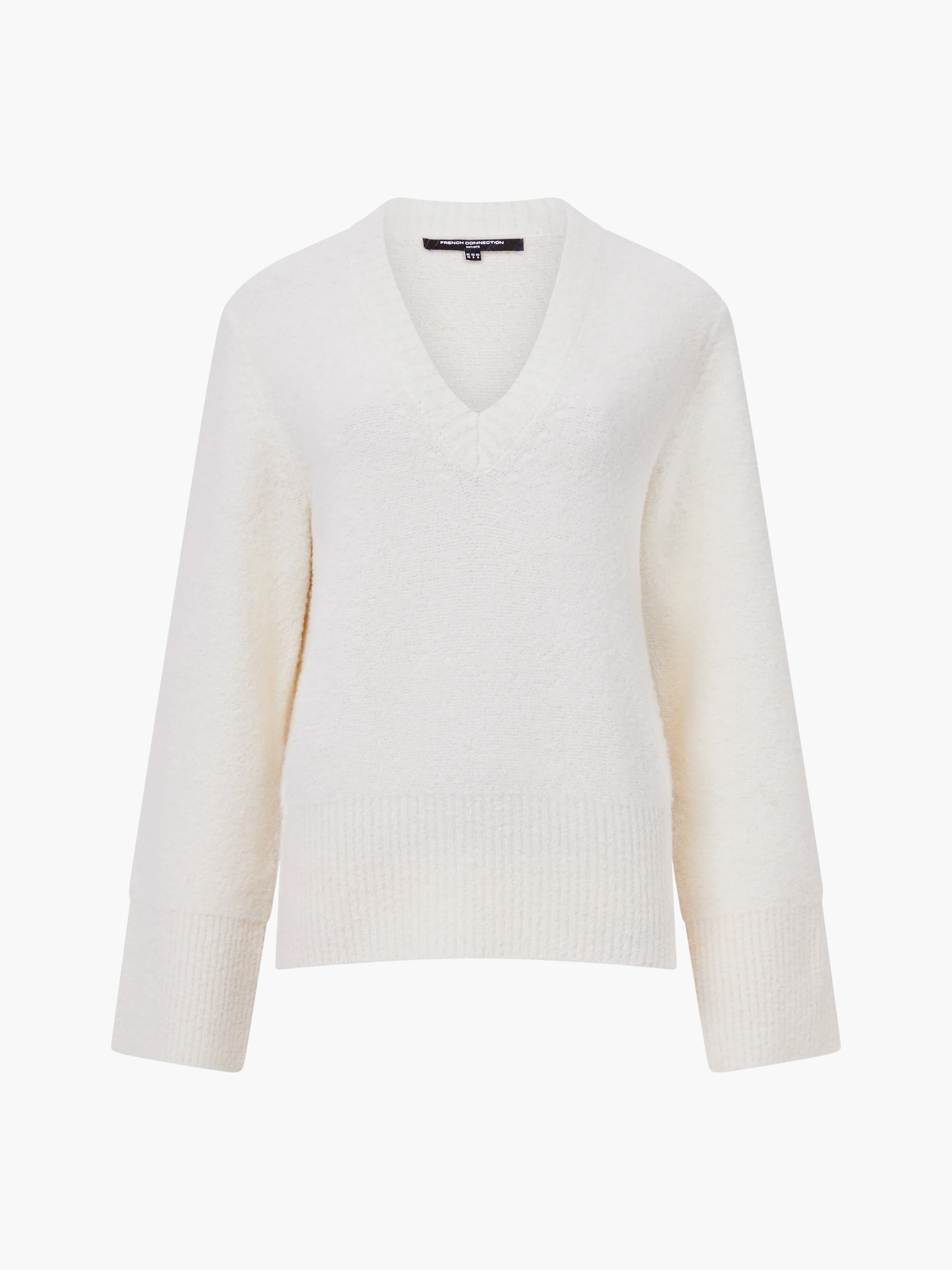 Melissa Boucle V-Neck Jumper - Image 7