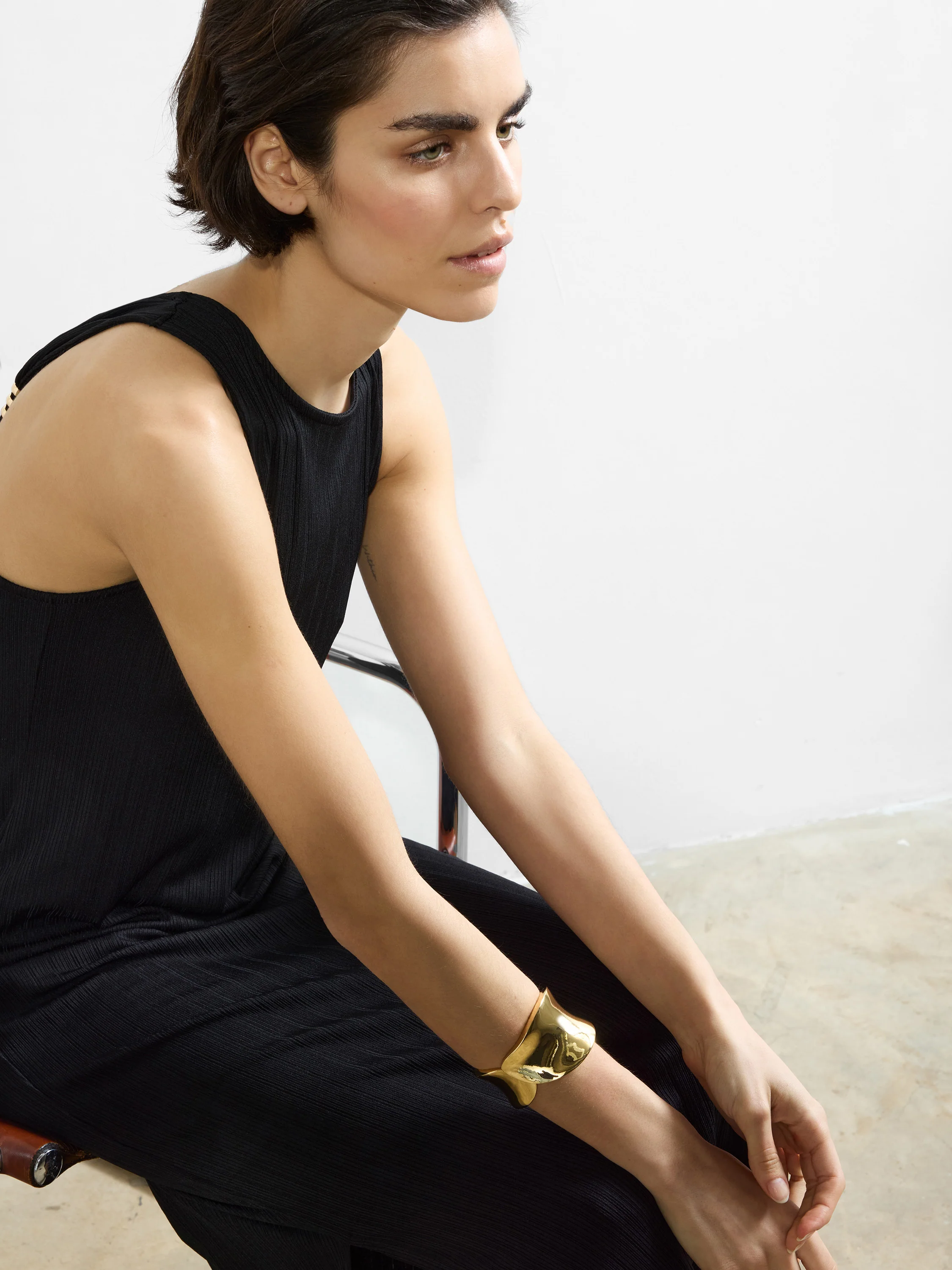 Mia Textured Jersey Maxi Dress - Image 5