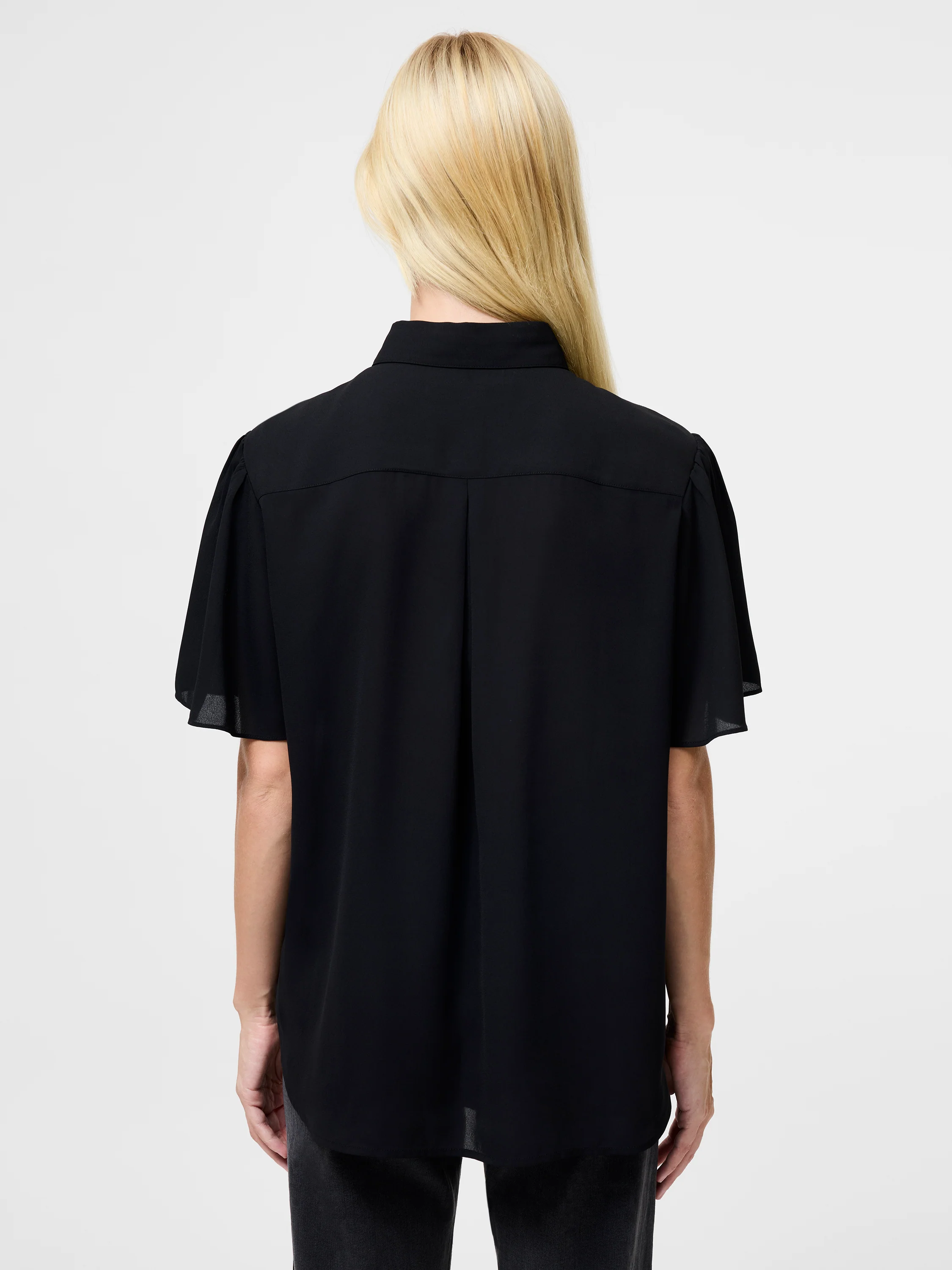 Mila Flutter Sleeve Shirt - Image 5