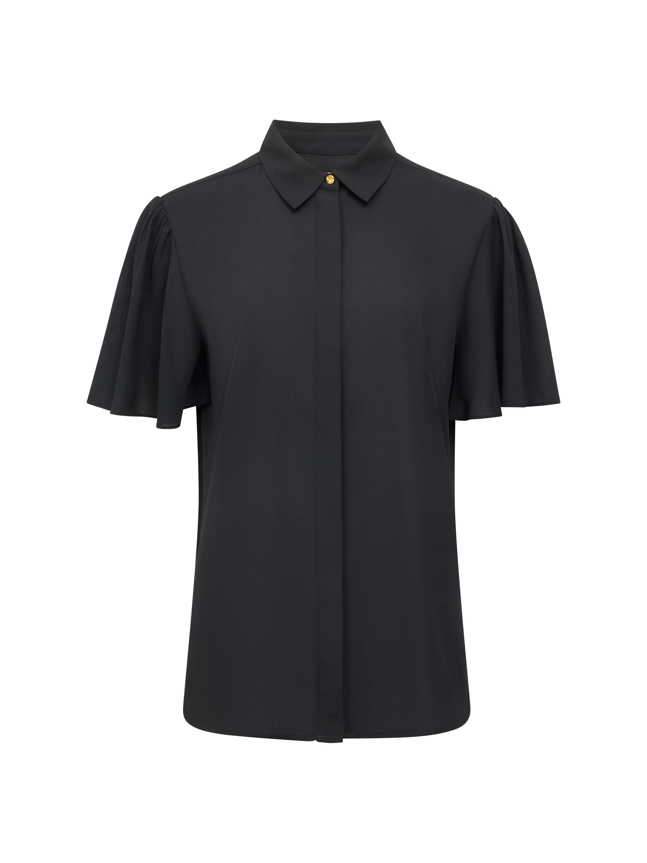 Mila Flutter Sleeve Shirt - Image 6