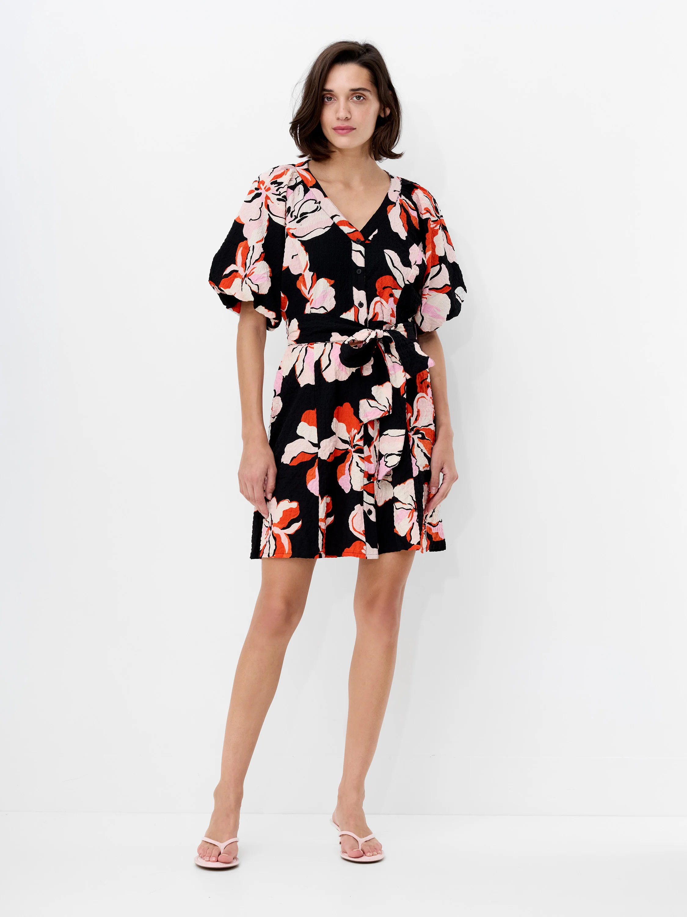 Milani Rhian Puff Sleeve Mini Dress - Image 2