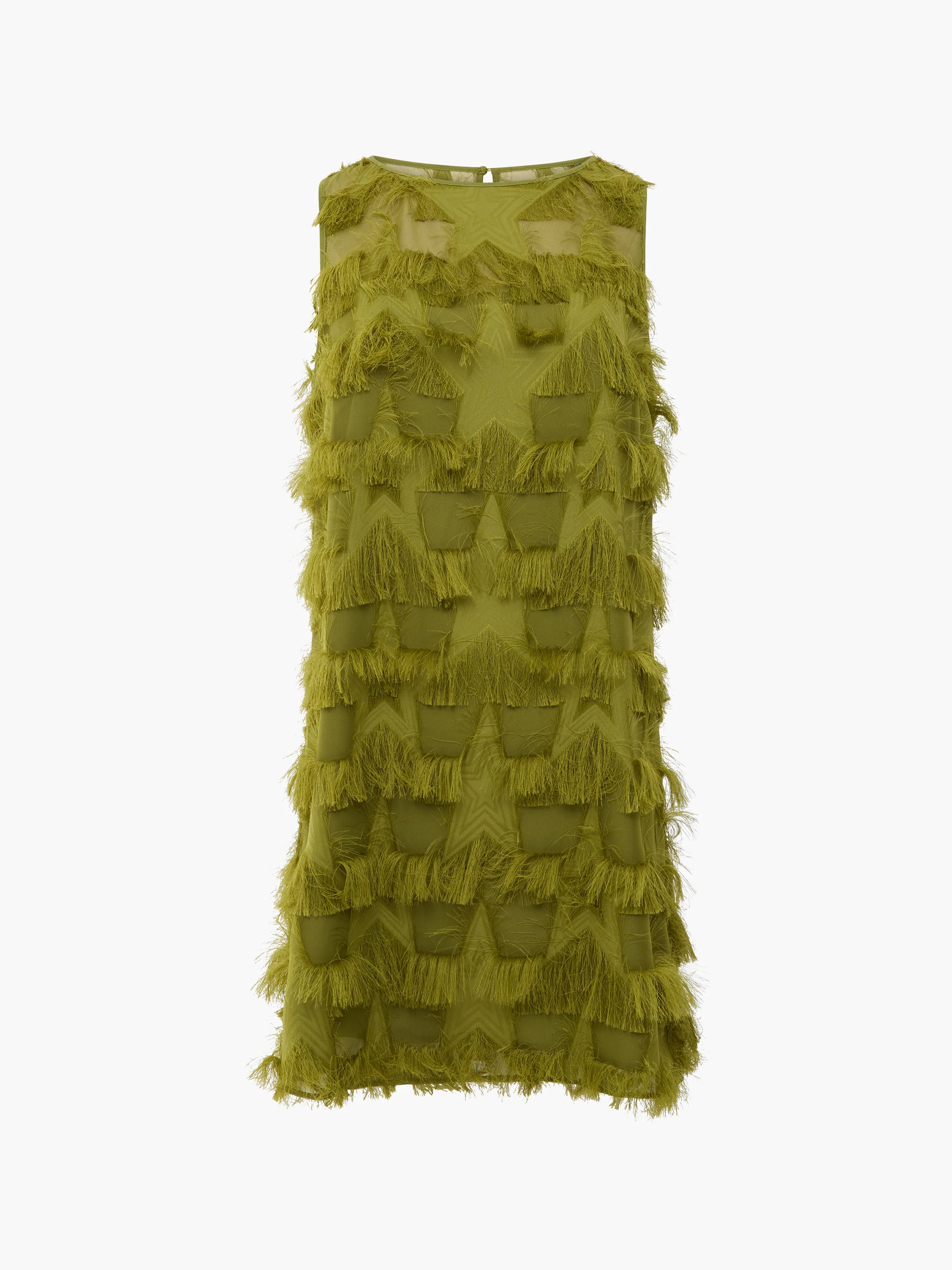 Miley Chiffon Star Fringe Mini Dress - Image 7