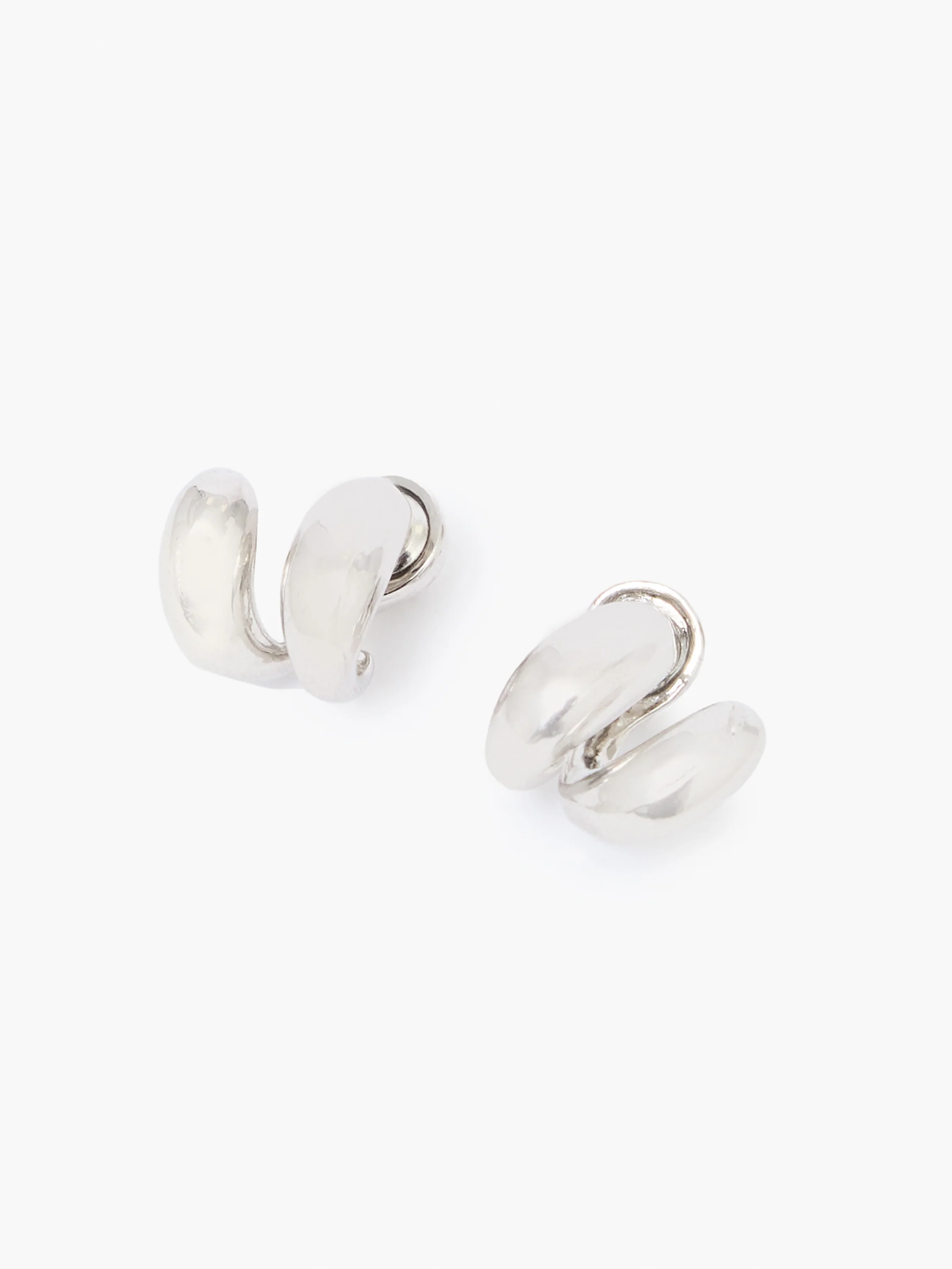 Mini Twisted Double Stud Earrings - Image 2