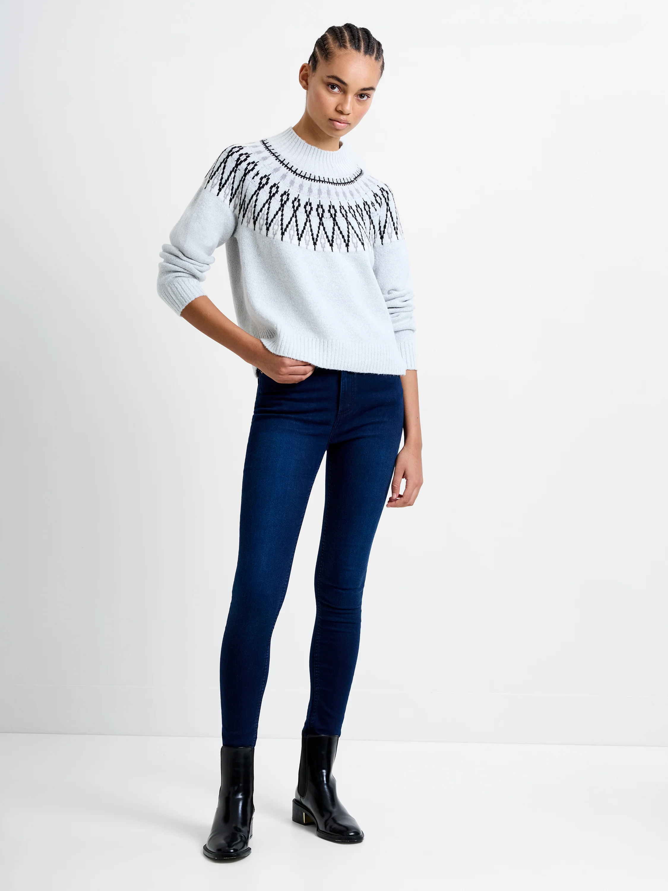Modern Fairisle Jumper - Image 2