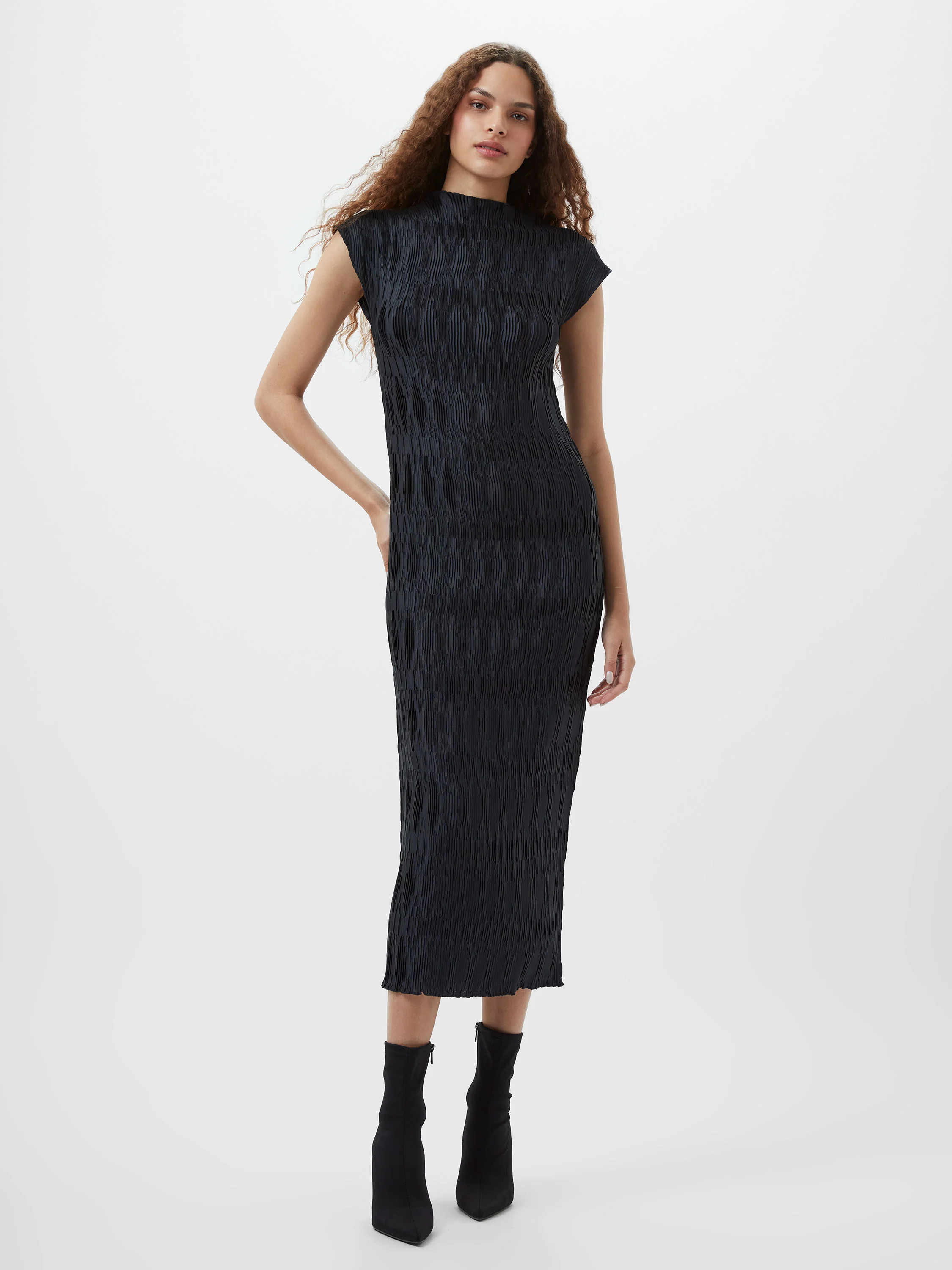 Moira Pleated Dress - Image 2