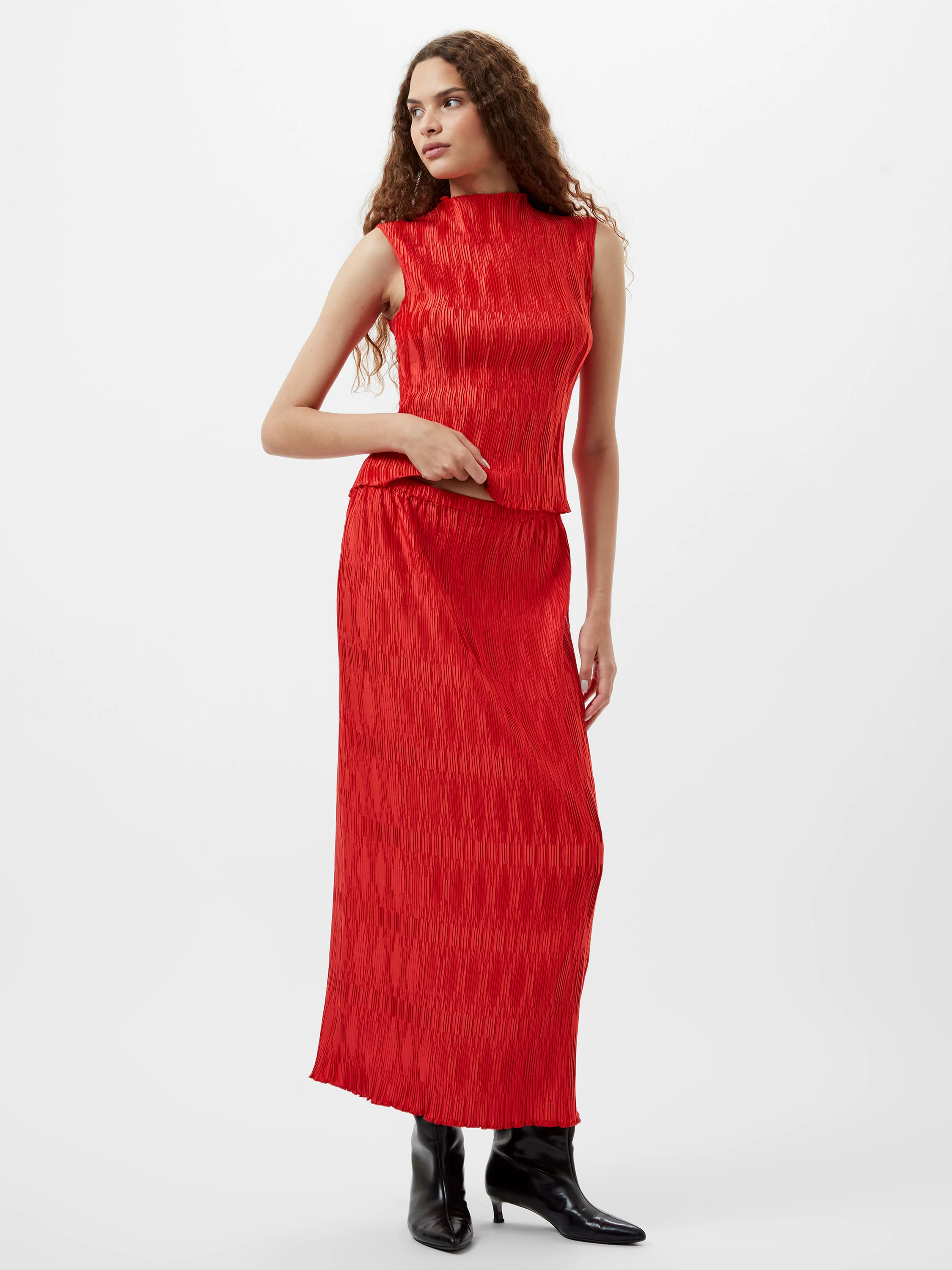 Moira Pleated Skirt - Image 2