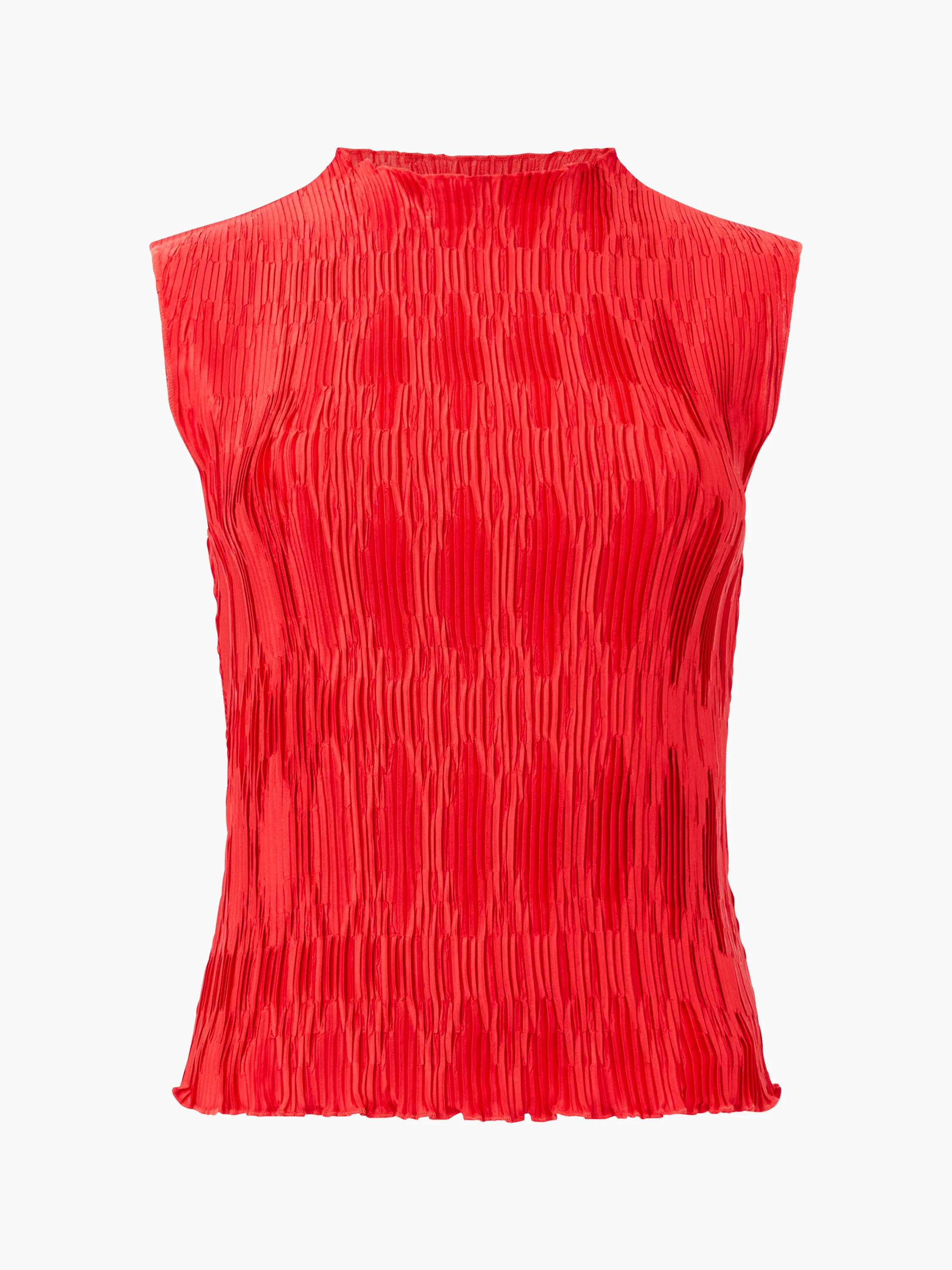 Moira Pleated Sleeveless Top - Image 8