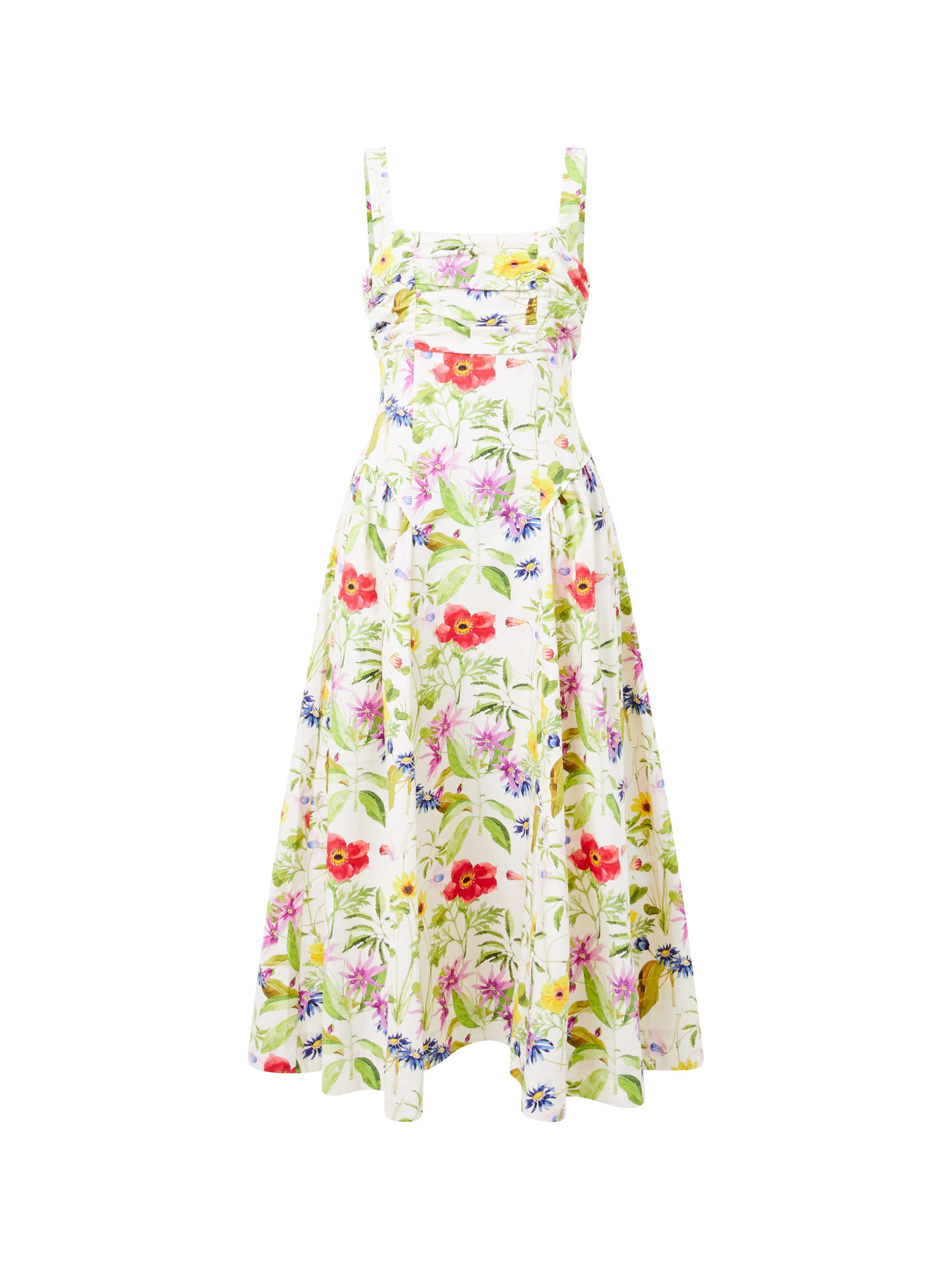 Monica Barletta Poplin Midi Dress - Image 7