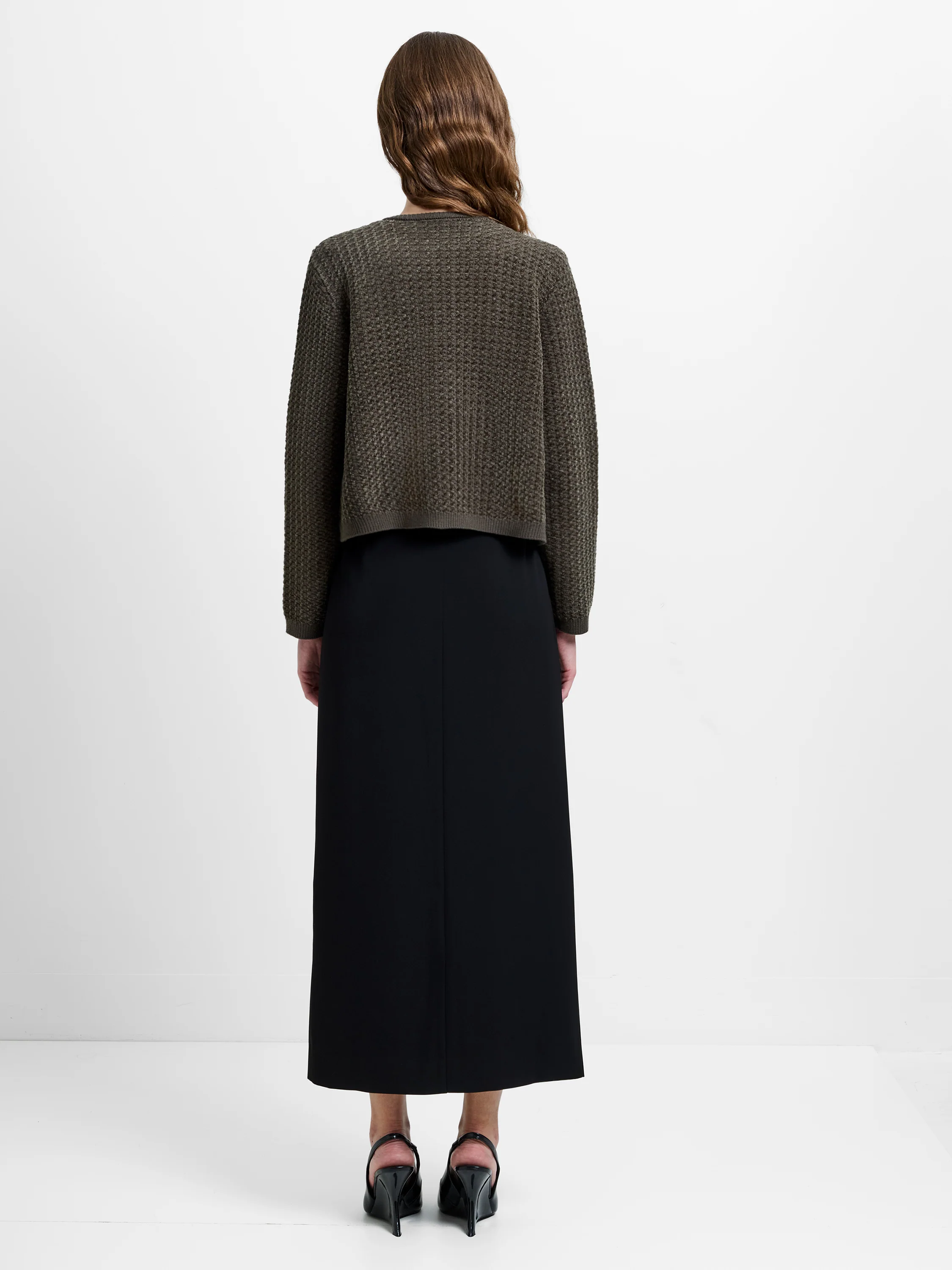 Noar Moss Stitch Knit Cardigan - Image 5