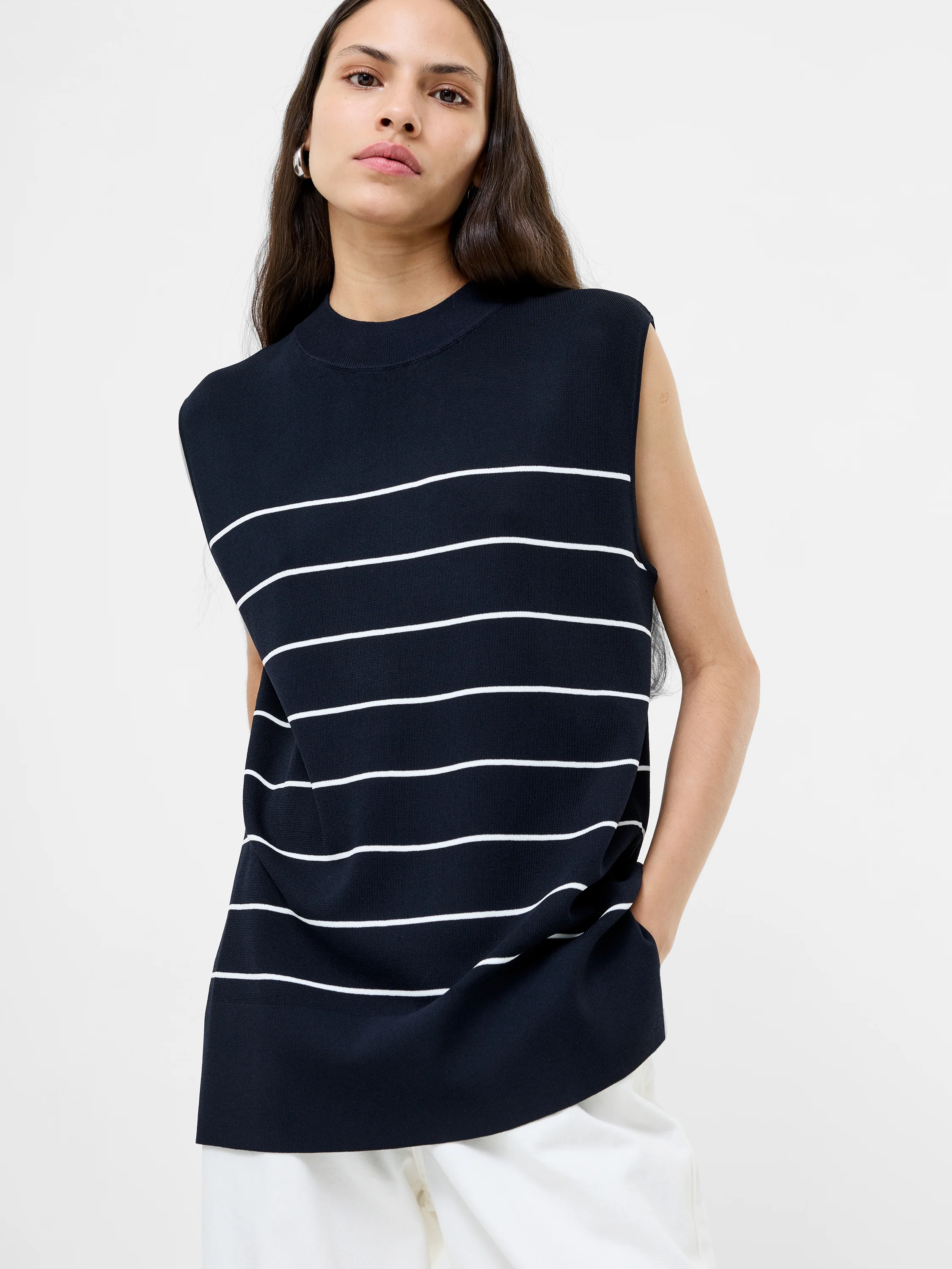 Ottie Striped Vest - Image 2