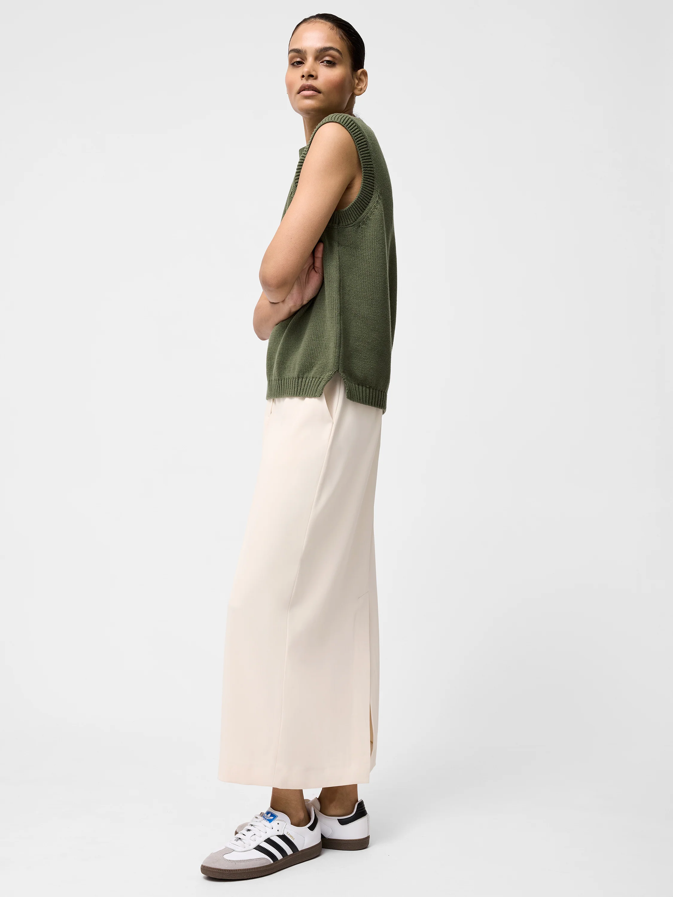 Oversized Knit Tank - Image 2