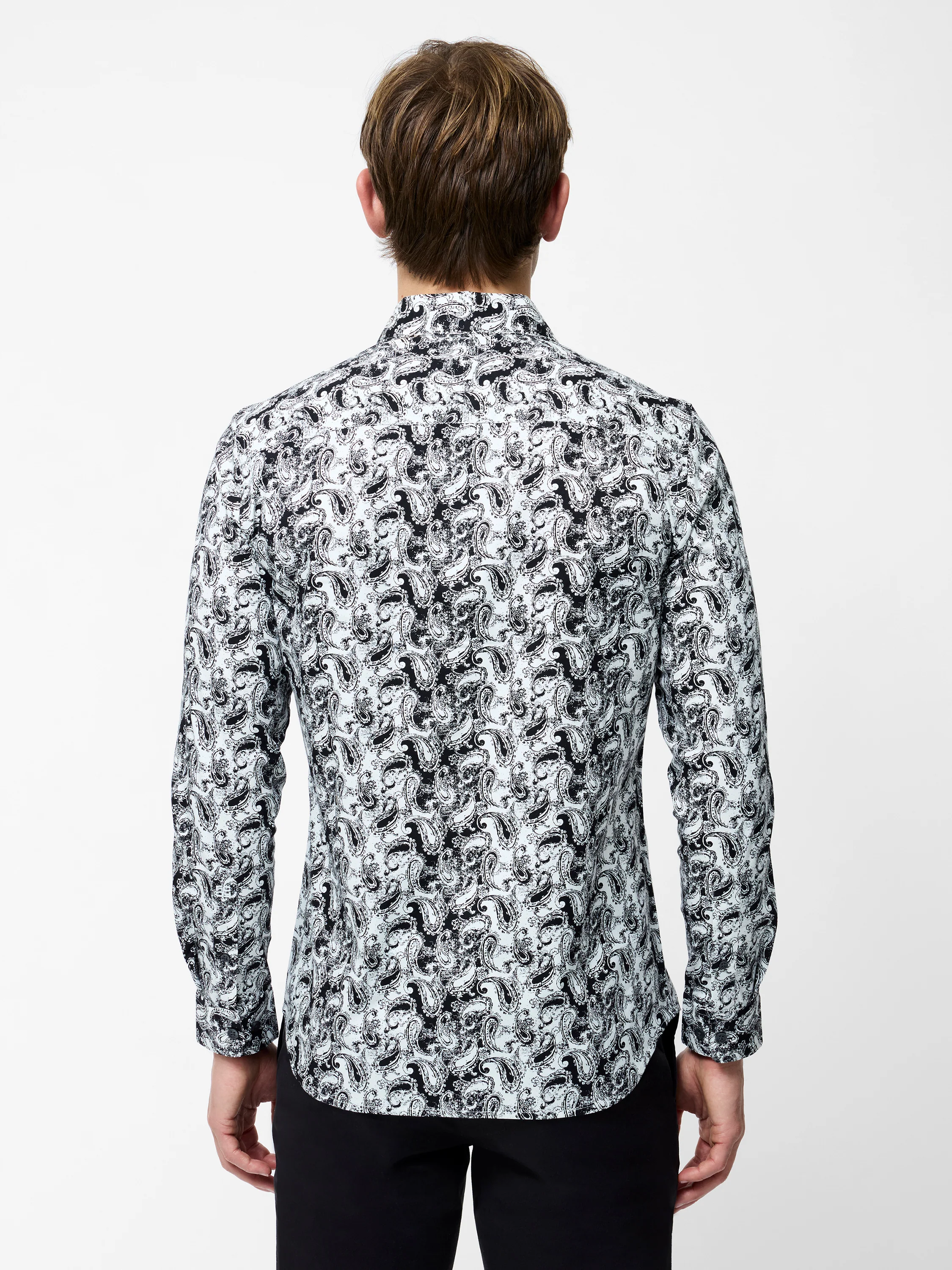 Paisley Print Long Sleeve Shirt - Image 4