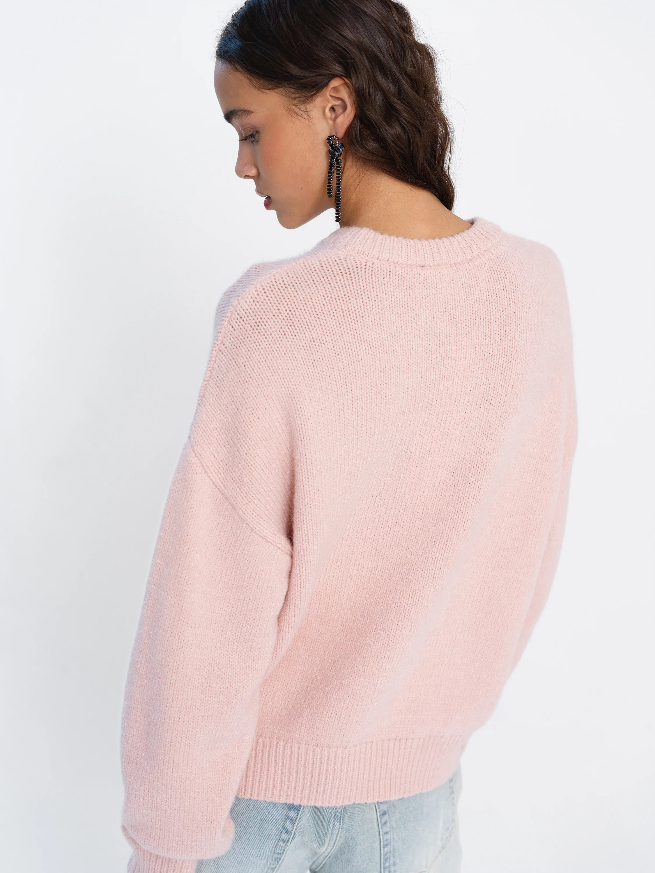 Patrice Knit Floral Motif Jumper - Image 5