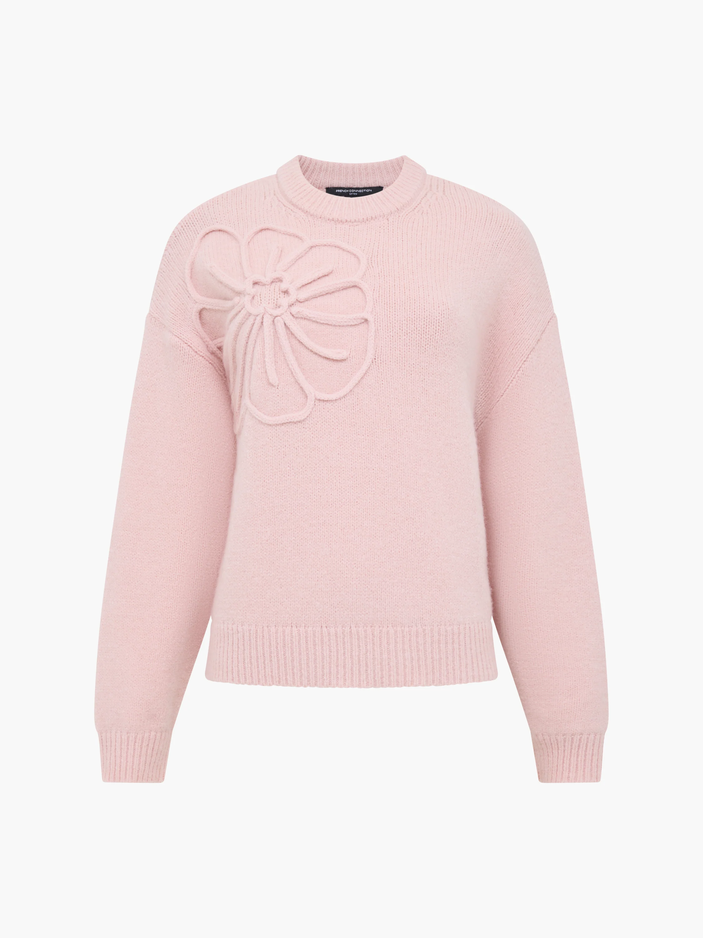 Patrice Knit Floral Motif Jumper - Image 6