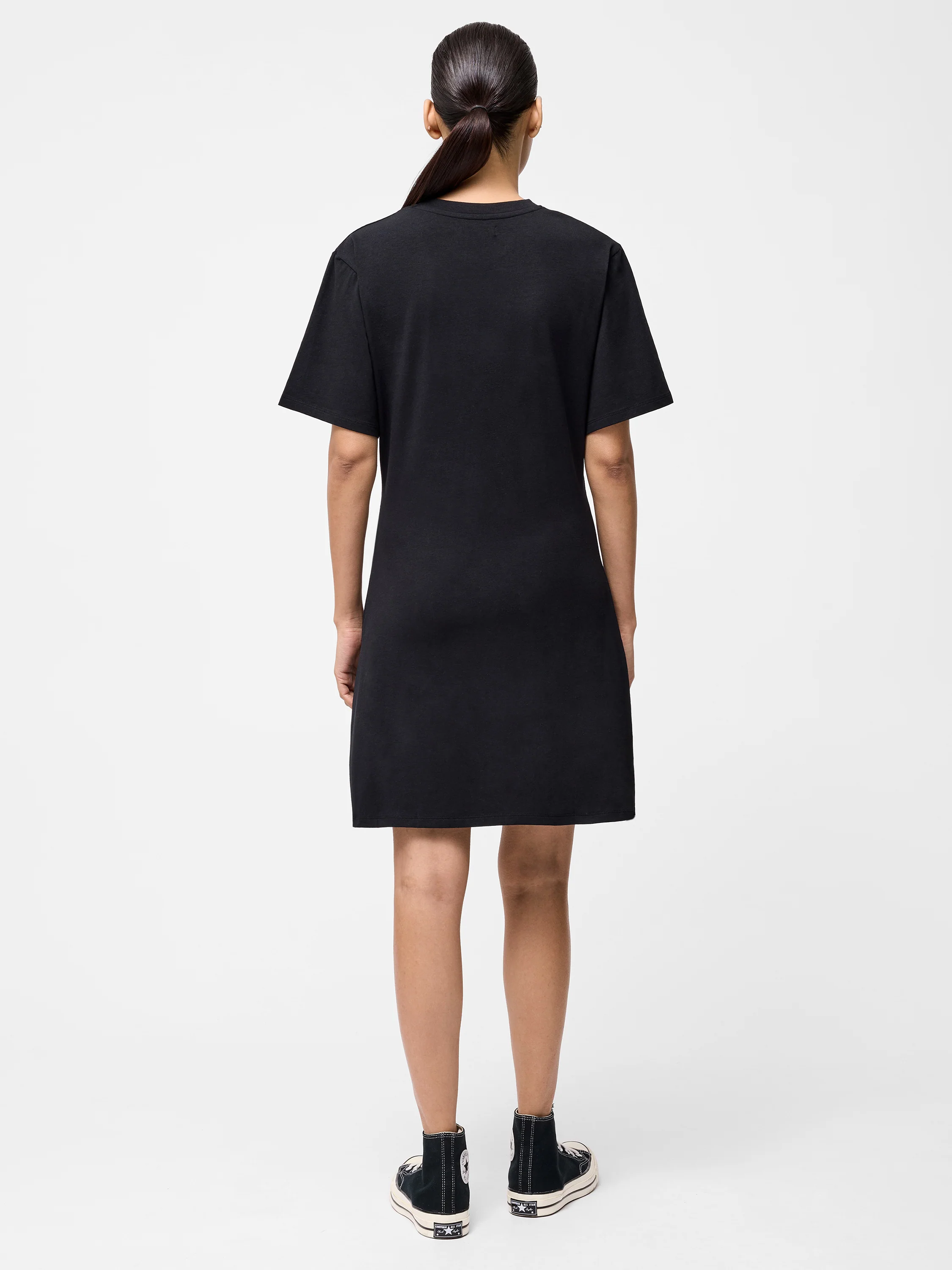 Pleat Flippy Mini Dress - Image 5