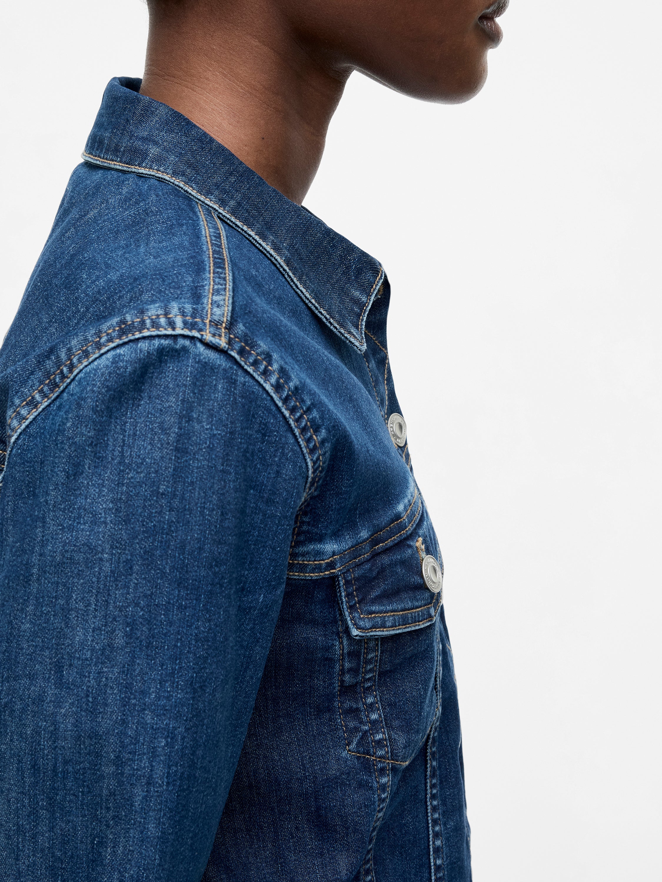 Prem Recycled Denim Jacket - Image 5