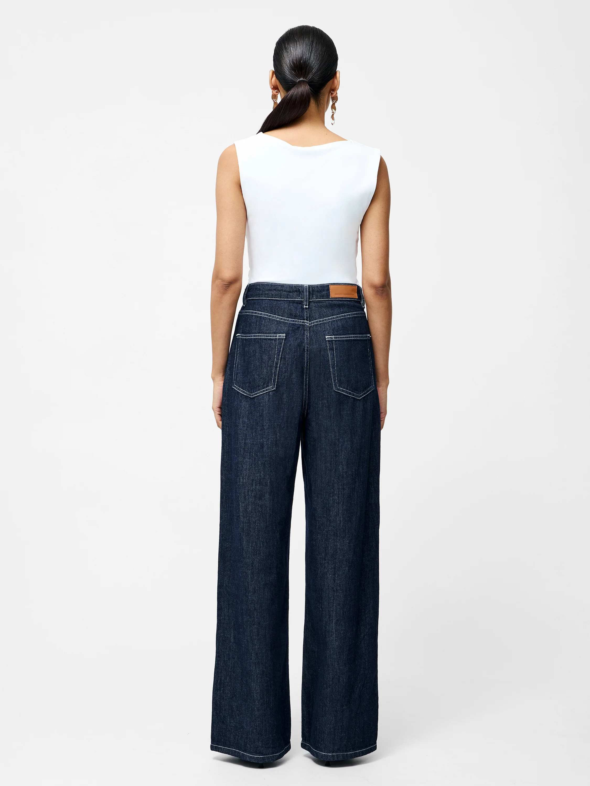 Rallie Gathered Asymmetric Bodysuit - Image 5