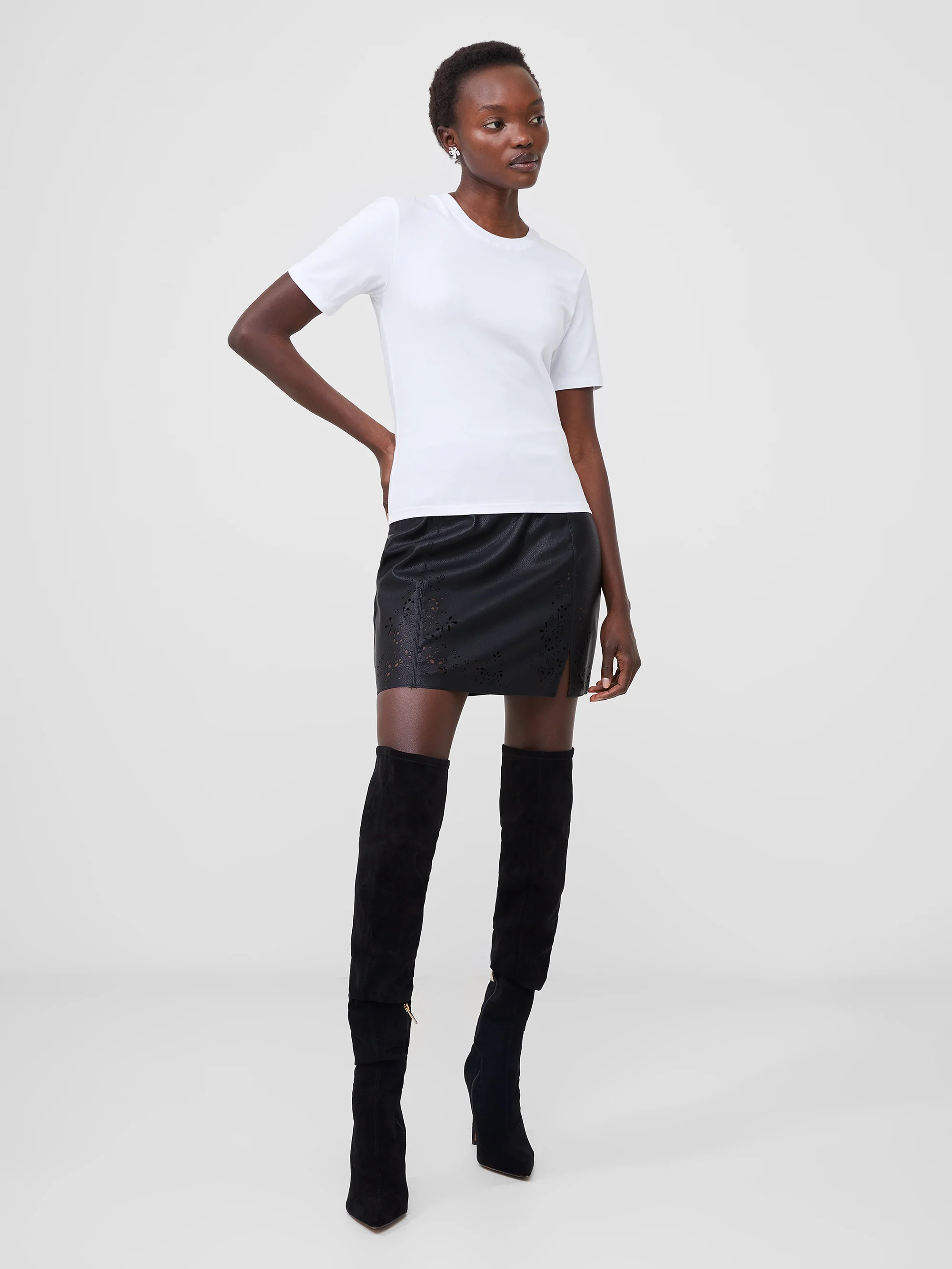 Rallie Cotton Crew Neck T-Shirt - Image 3