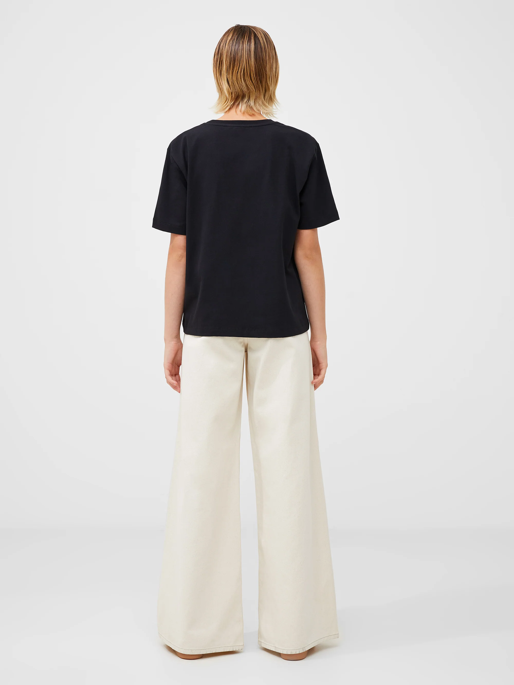 Rallie Cotton Rouched T-Shirt - Image 4