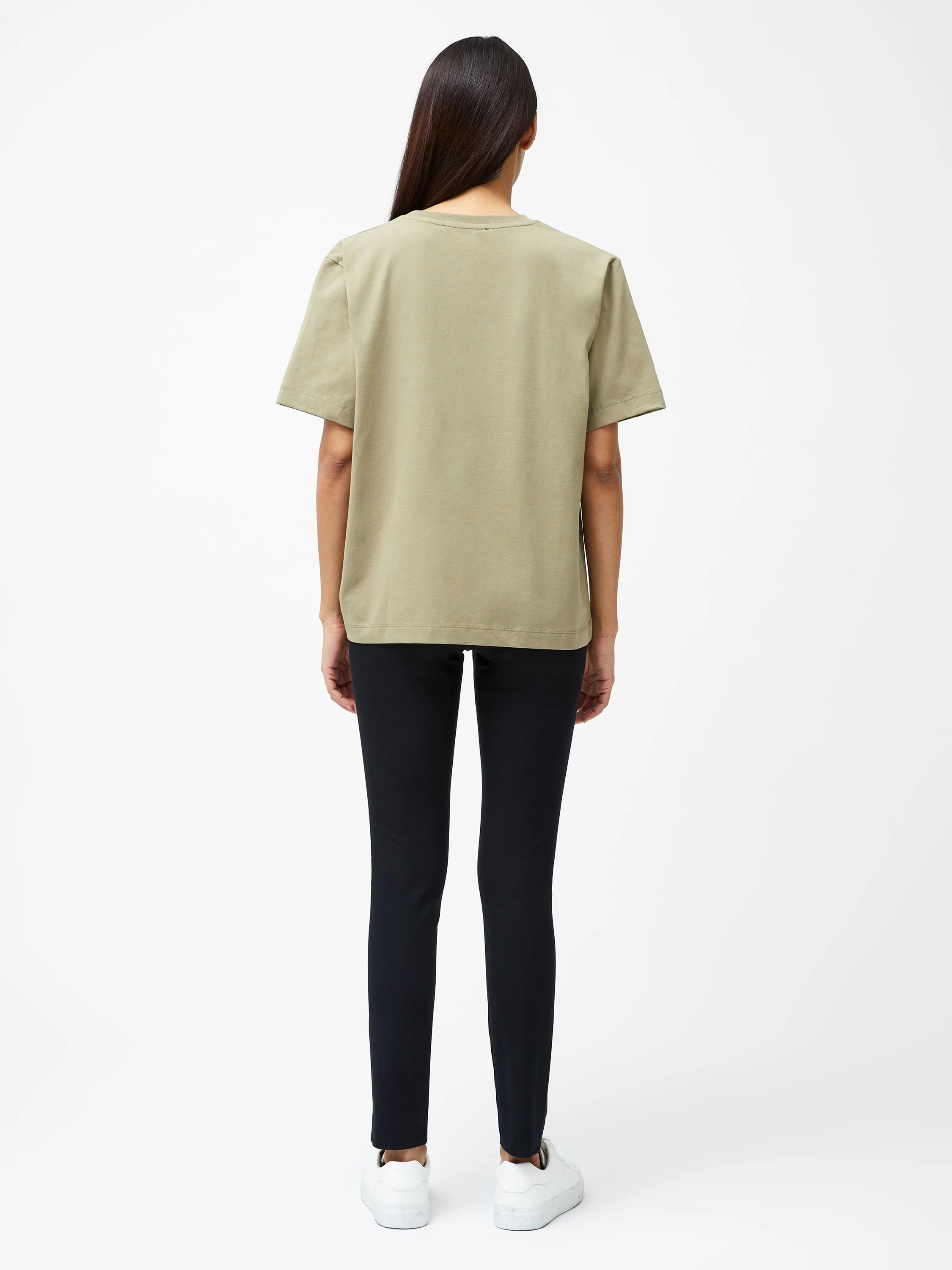 Rallie Cotton Rouched T-Shirt - Image 6