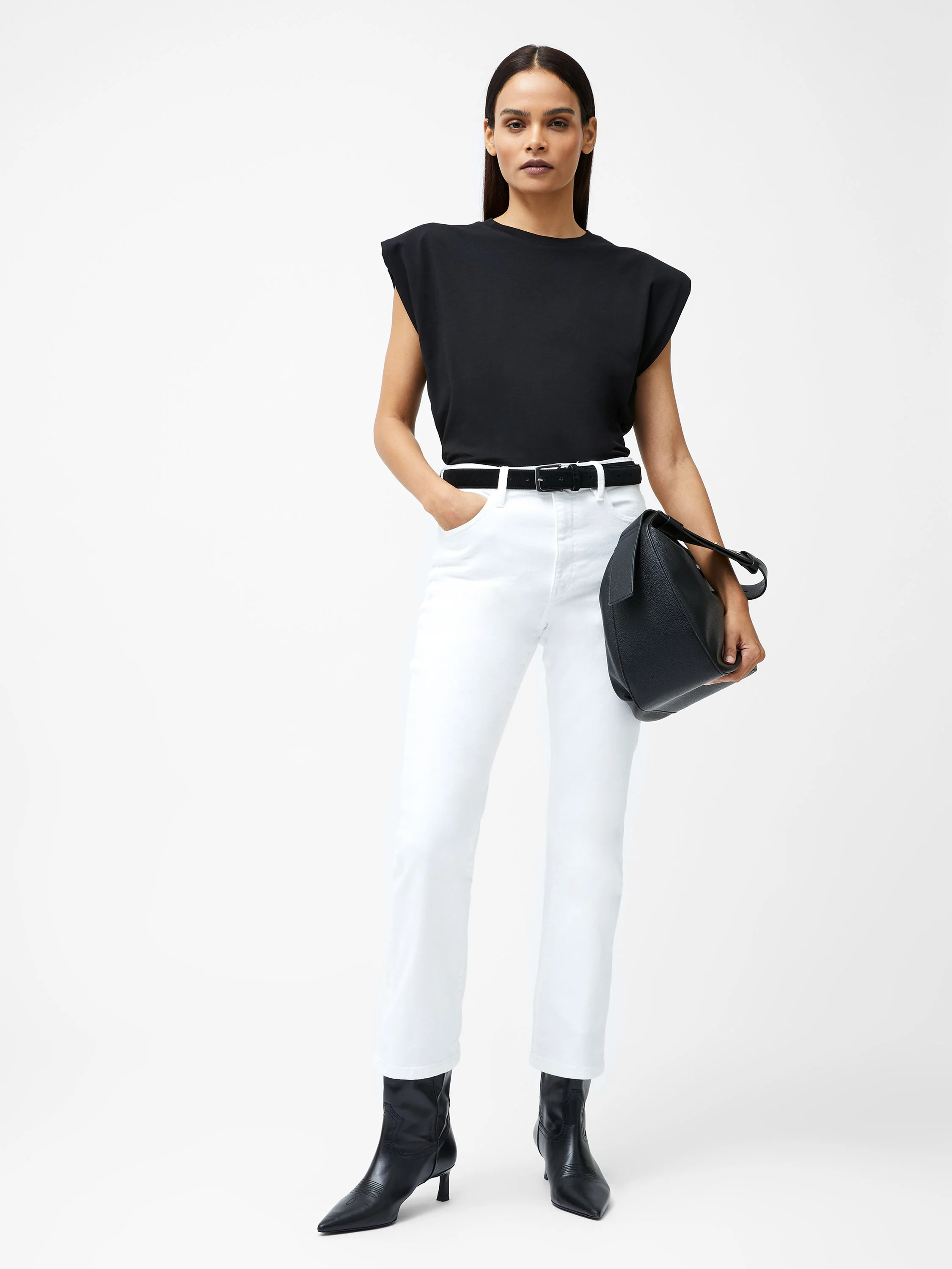 Rallie Shoulder Pad Tank Top - Image 4