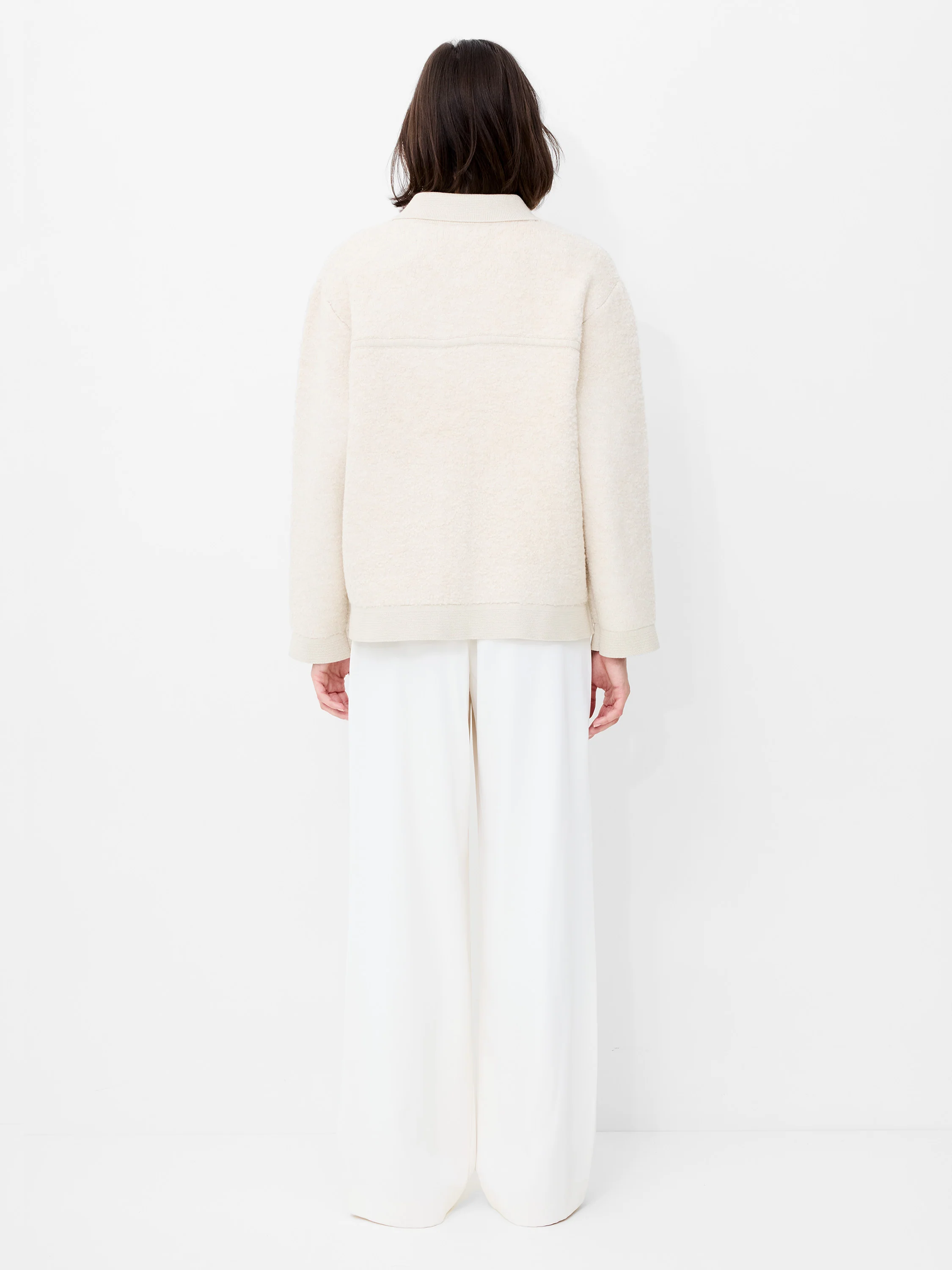 Ramira Long Sleeve Boucle Knit Jacket - Image 4