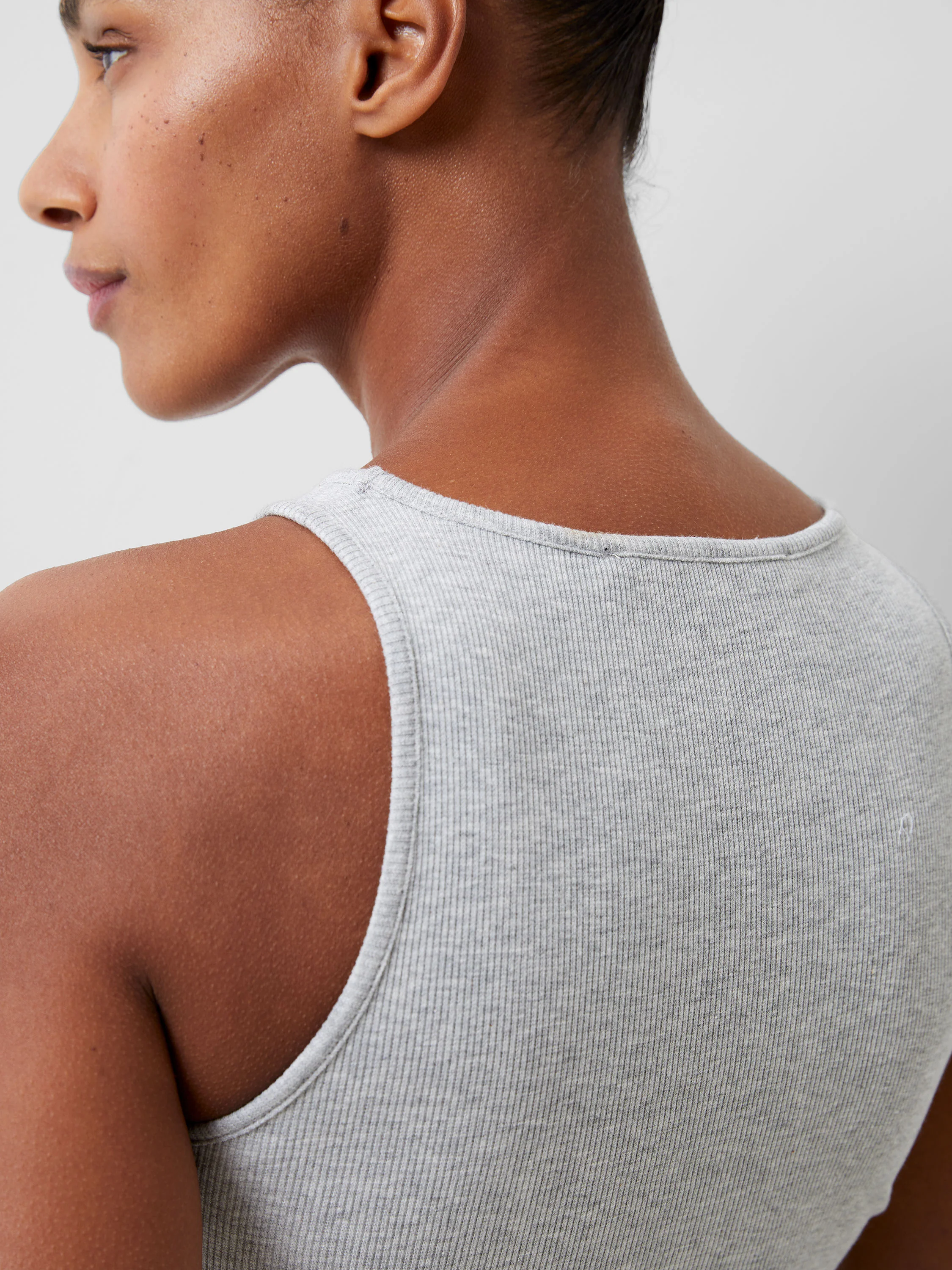 Rassia Sheryle Ribbed Tank Top - Image 3