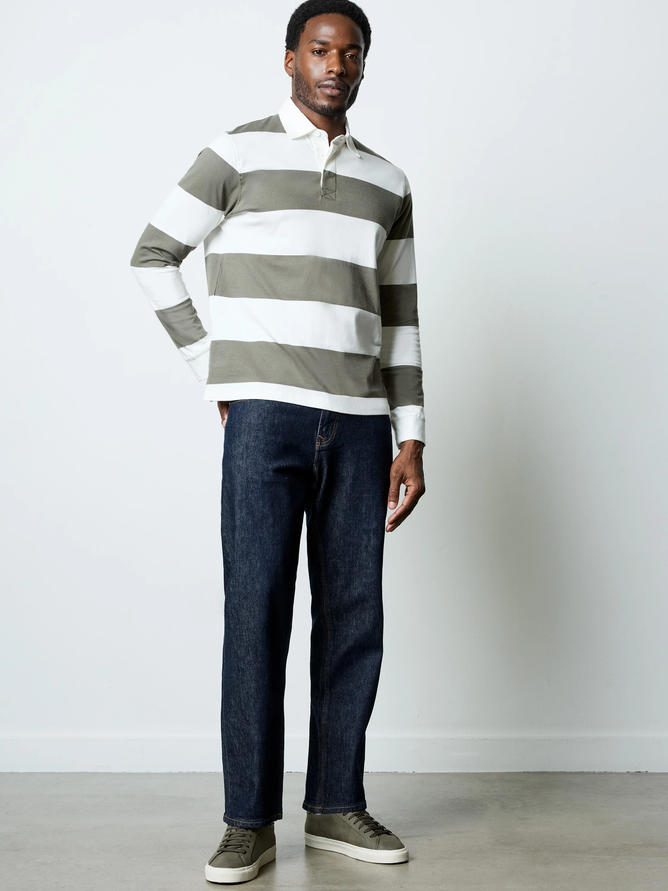 Relaxed Fit Selvedge Jeans - Image 3