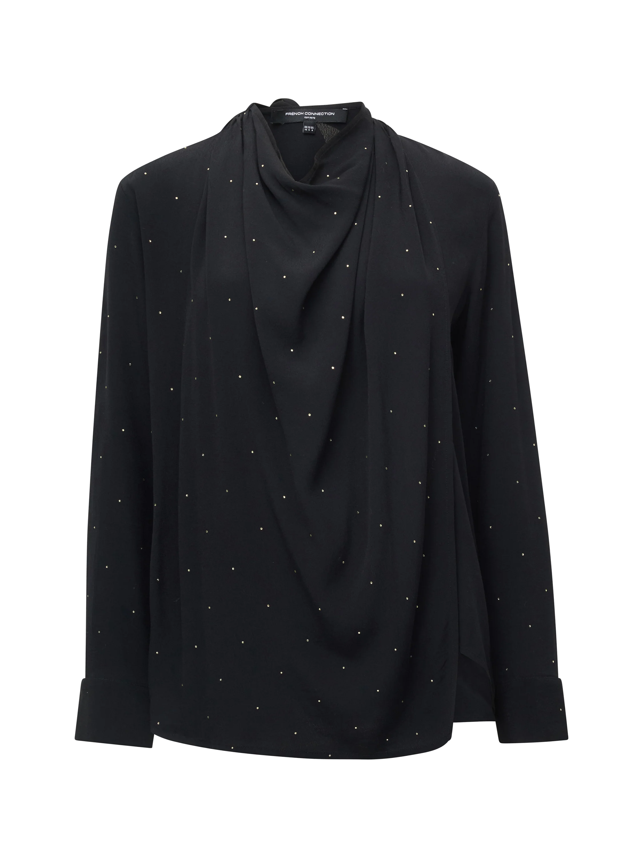 Renaya Diamante Draped Blouse - Image 6